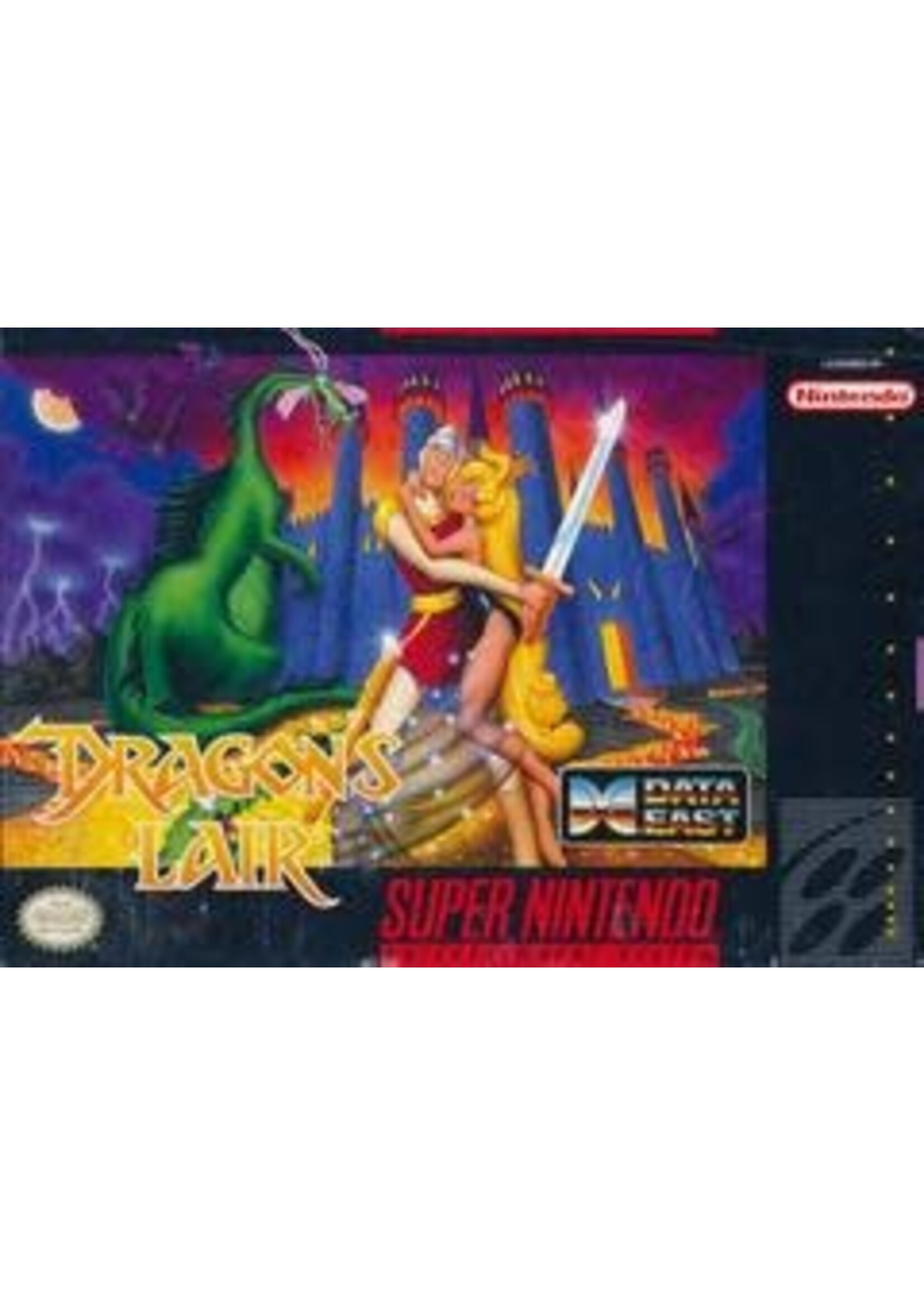 Dragon's Lair Super Nintendo CART ONLY