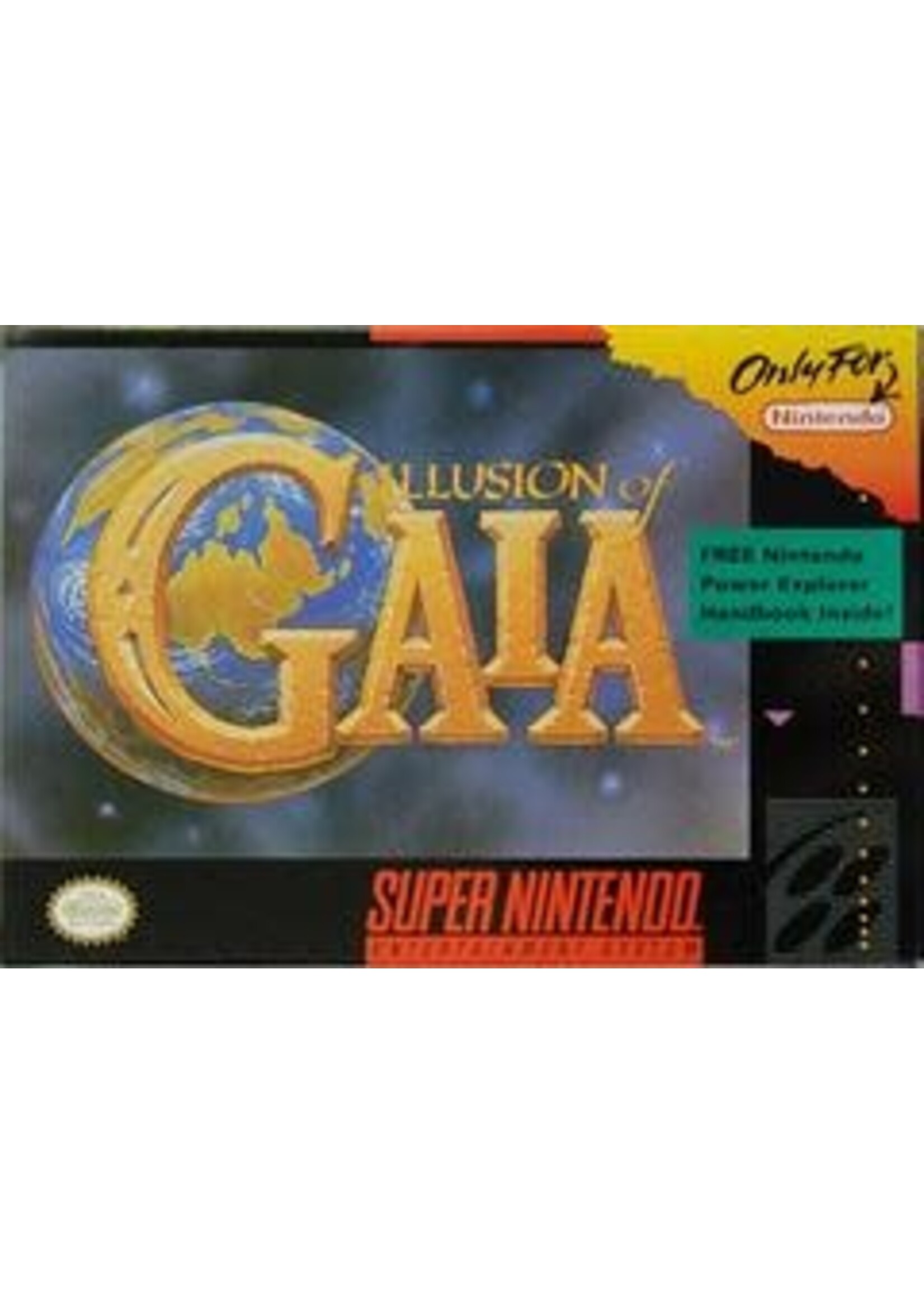 Illusion Of Gaia Super Nintendo CART ONLY