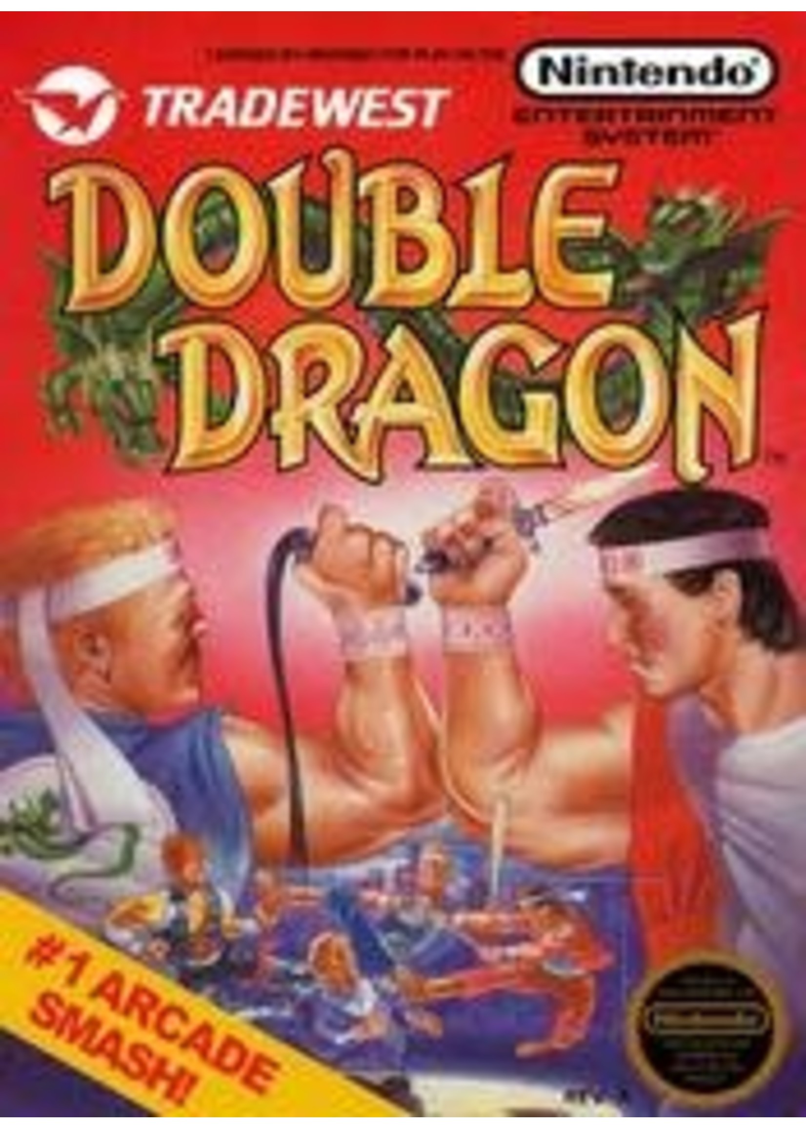 Double Dragon NES CART ONLY