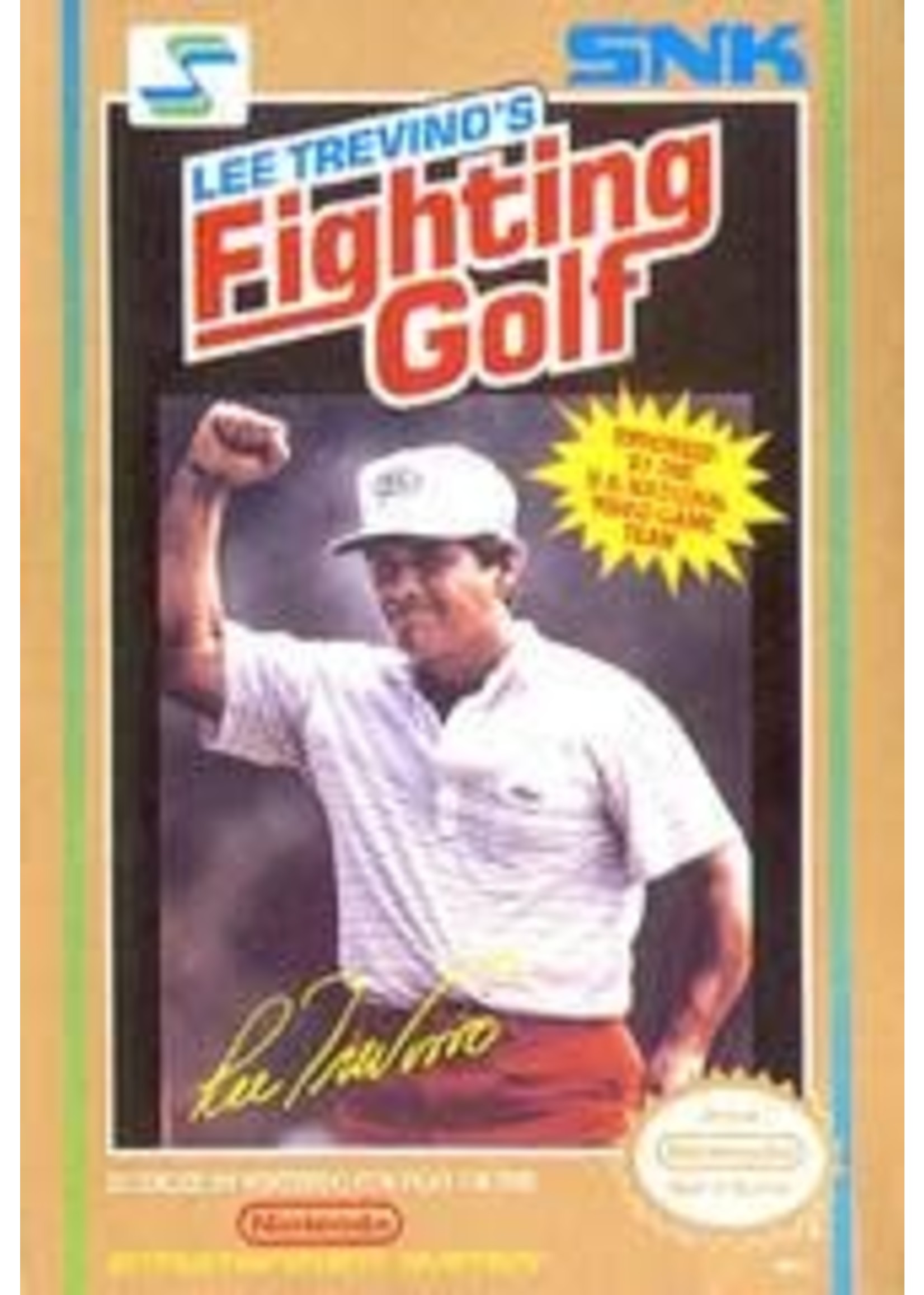 Lee Trevino's Fighting Golf NES CART ONLY