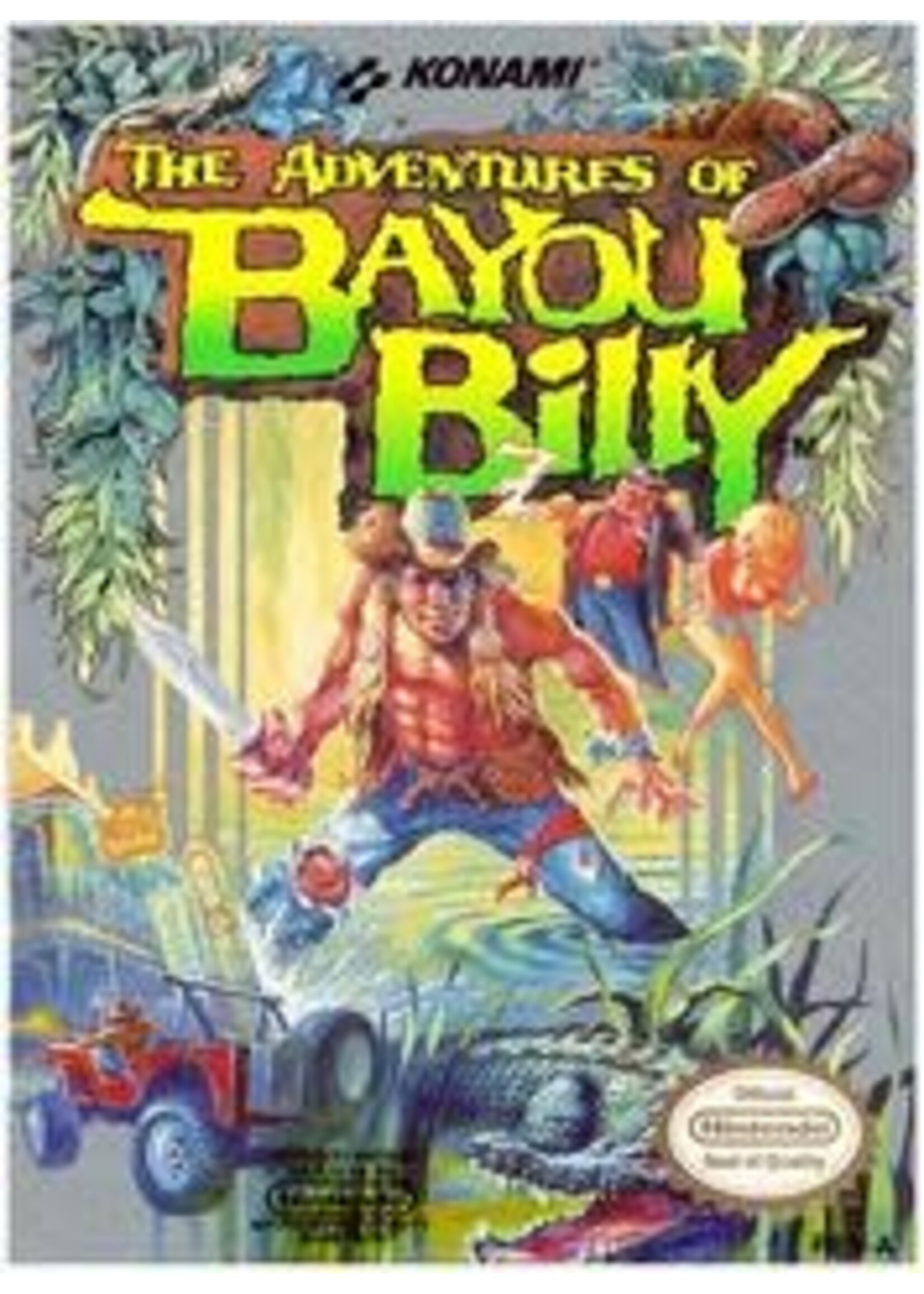 Adventures Of Bayou Billy NES CART ONLY