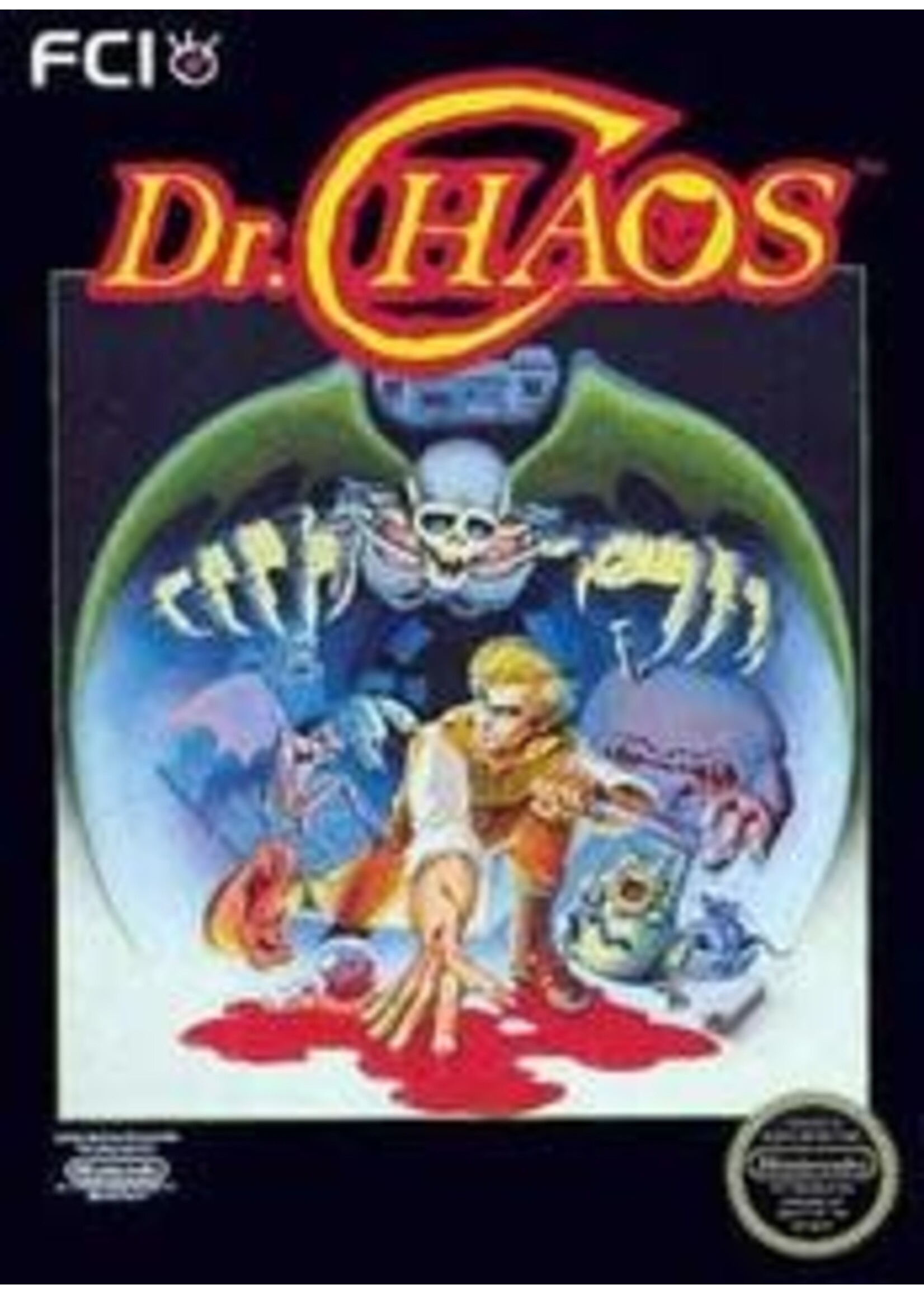 Dr Chaos NES CART ONLY
