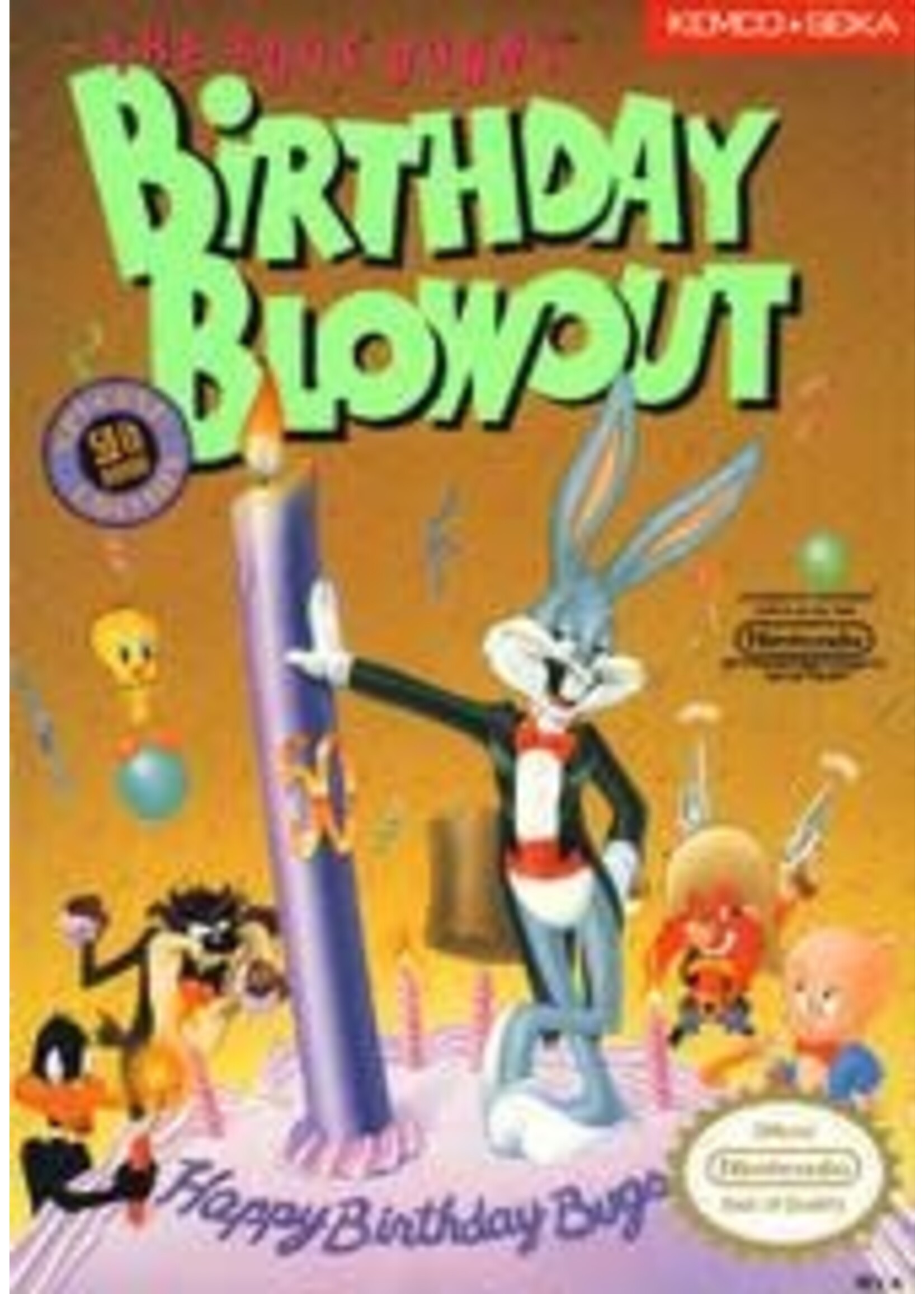 Bugs Bunny Birthday Blowout NES CART ONLY