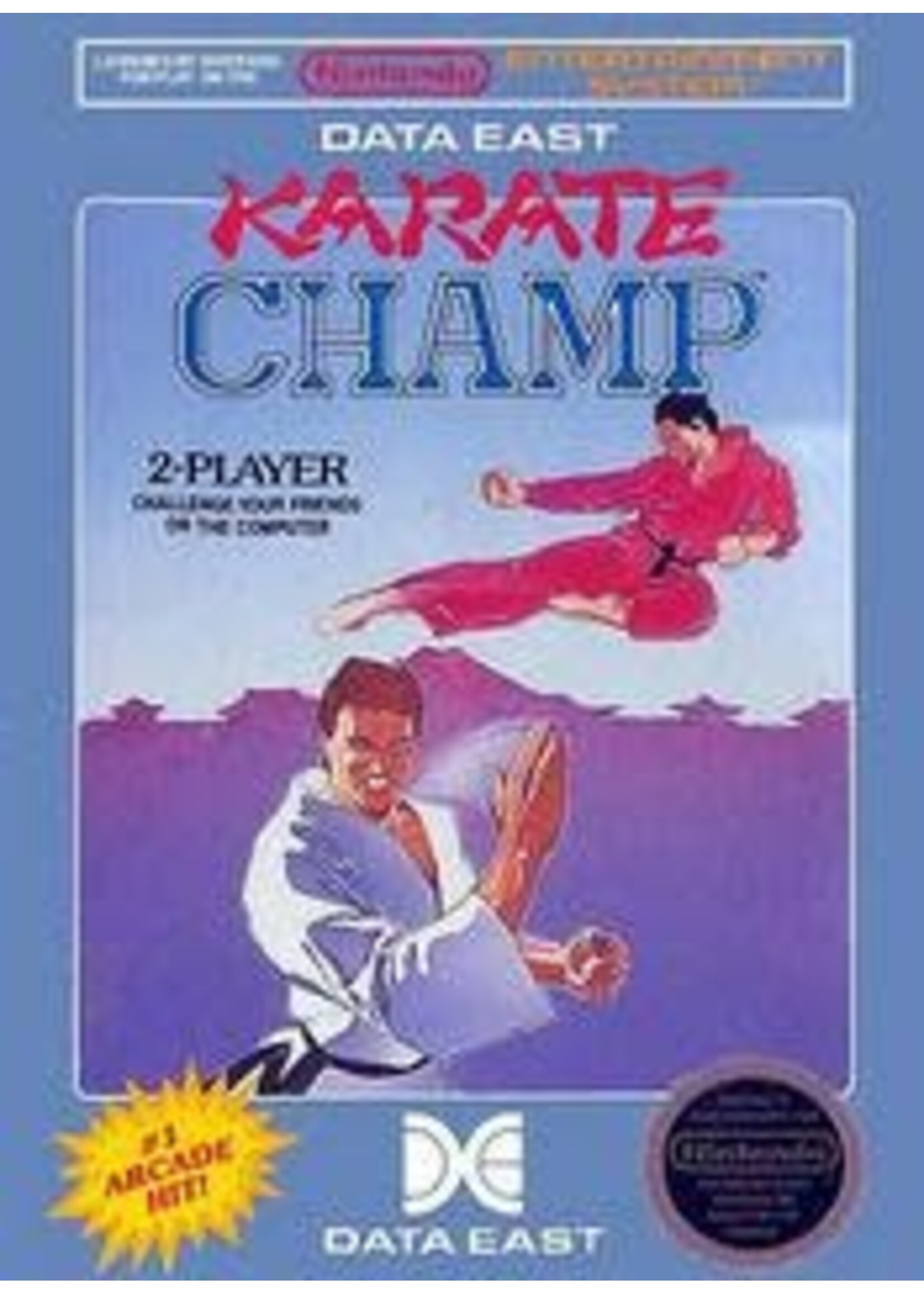Karate Champ NES CART ONLY