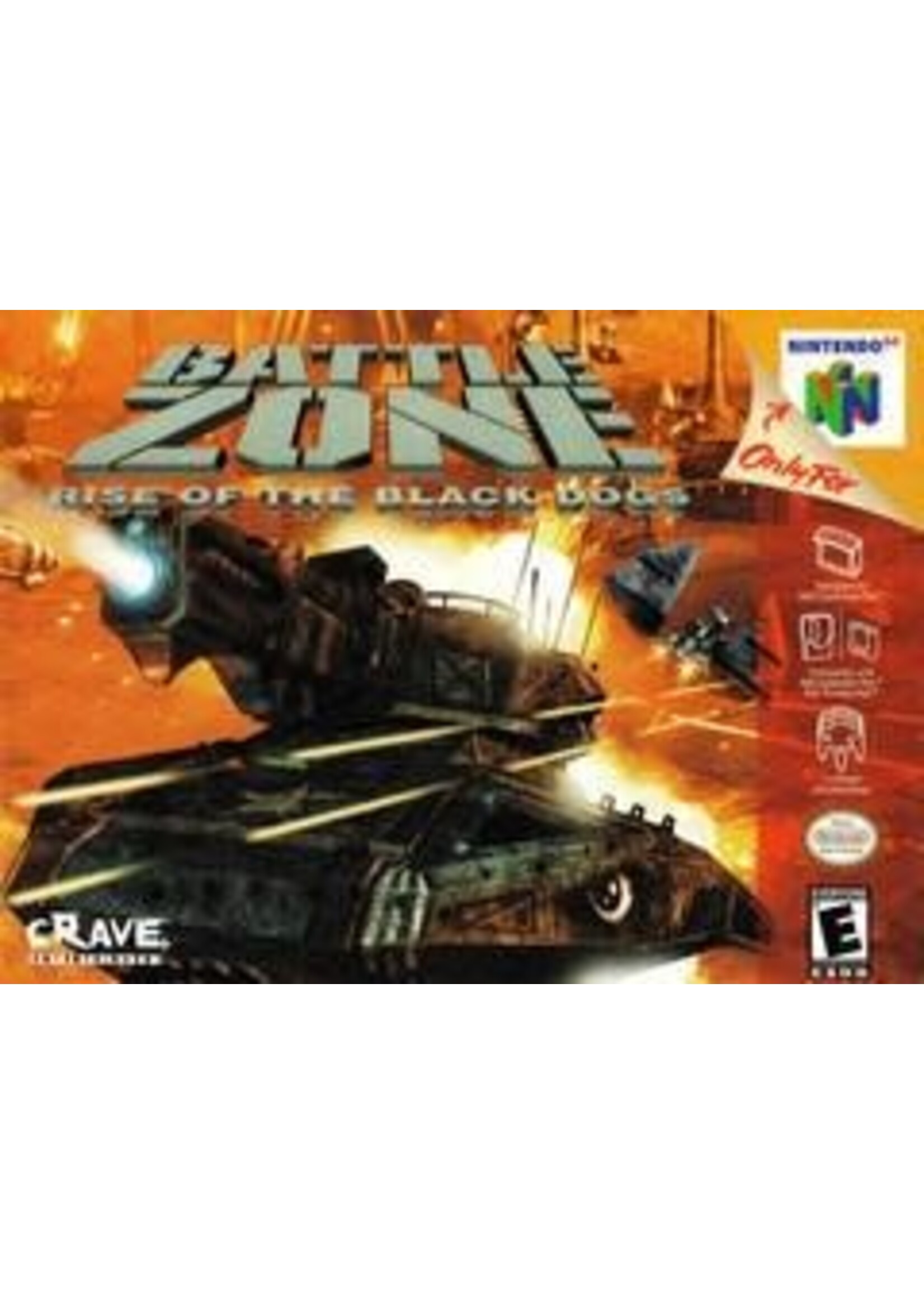 Battlezone: Rise Of The Black Dogs Nintendo 64 CART ONLY