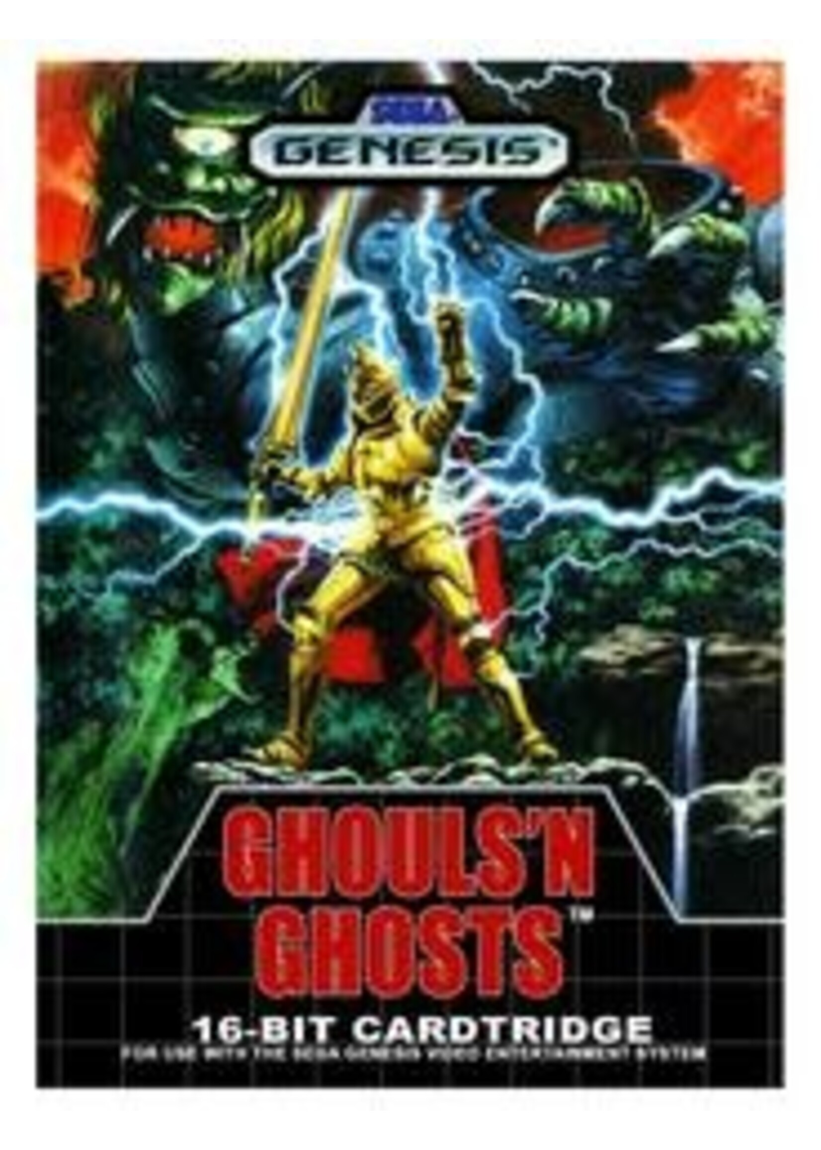 Ghouls 'N Ghosts Sega Genesis CIB