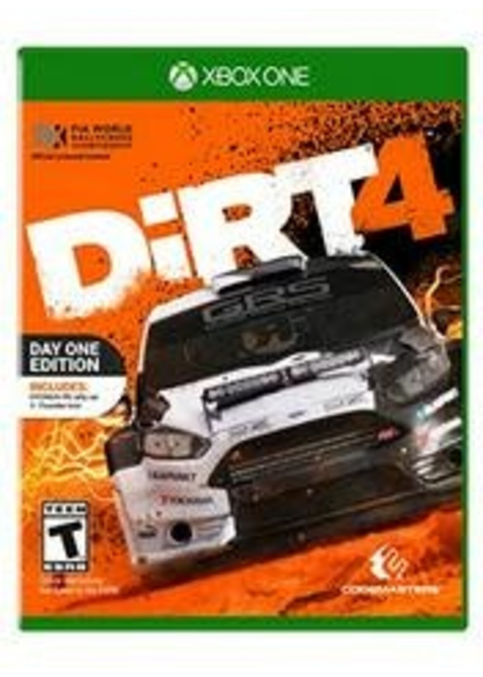 Dirt 4 Xbox One USAGÉ