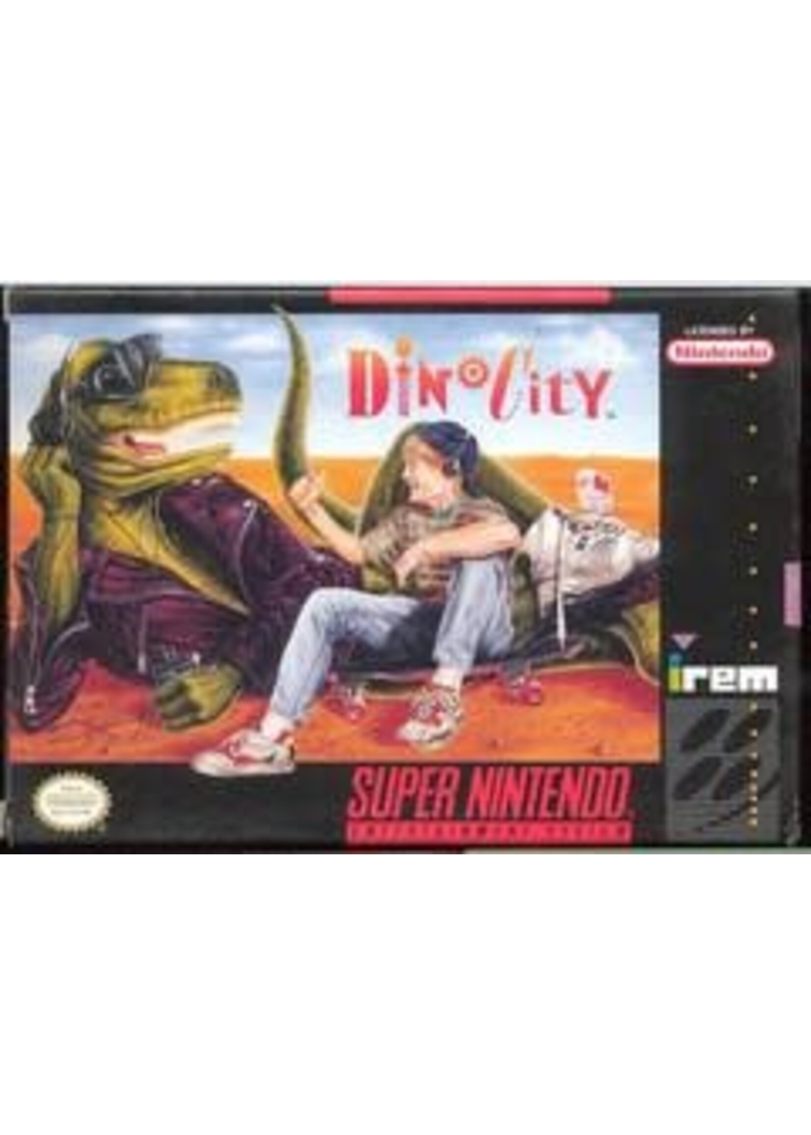 Dino City Super Nintendo CART ONLY