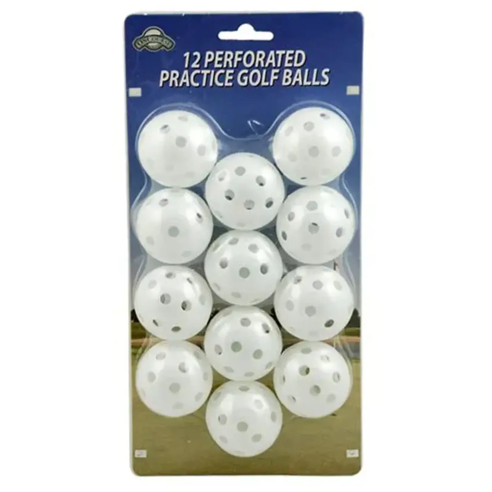 OnCourse 12 Perforated practice Golf Balls