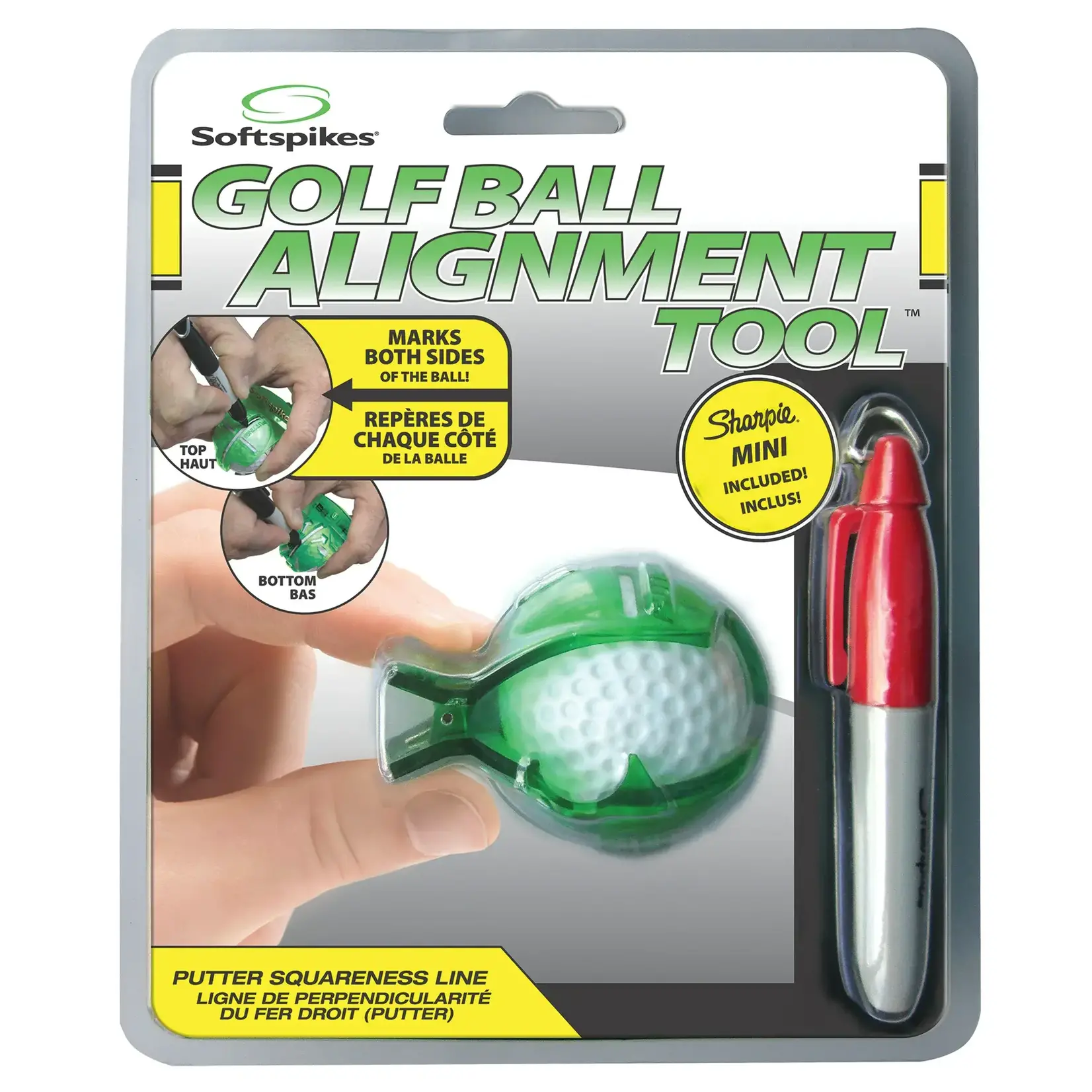 Softspikes Golfball Alignment Tool