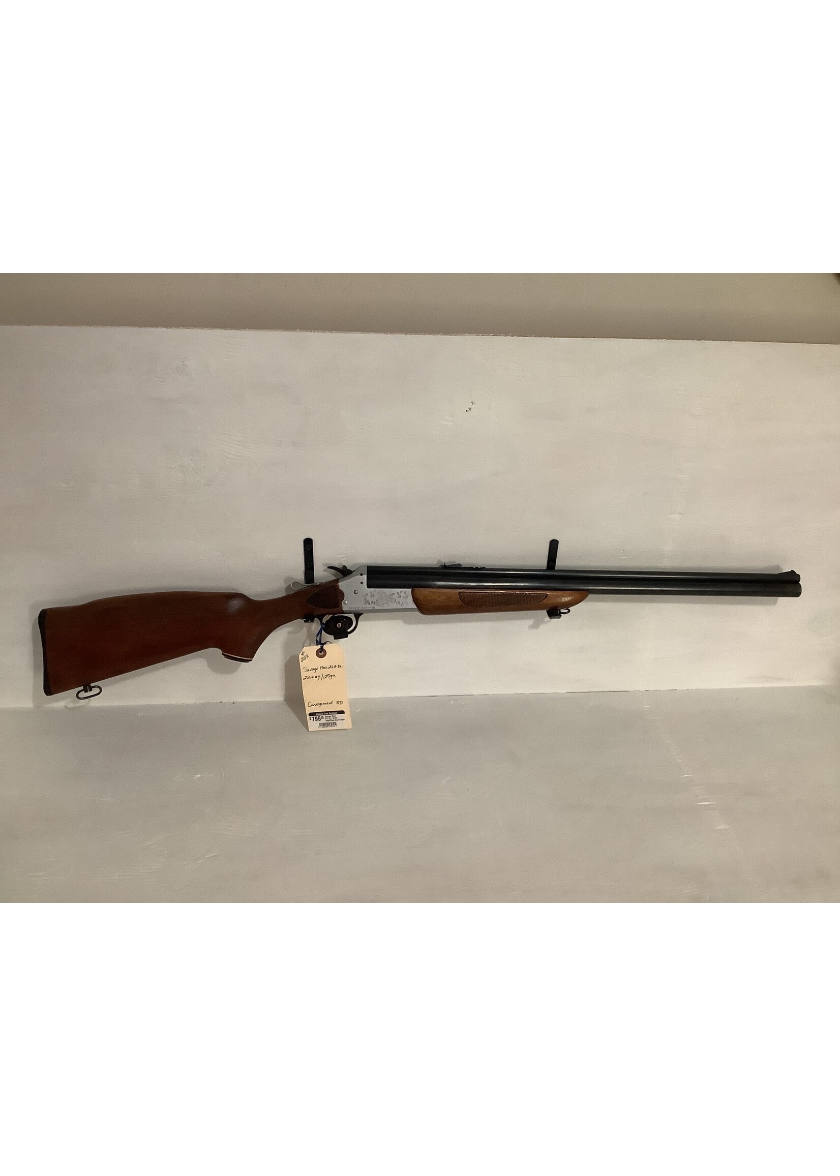 Savage Mod 24-H-DL22 mag/20ga Over Under