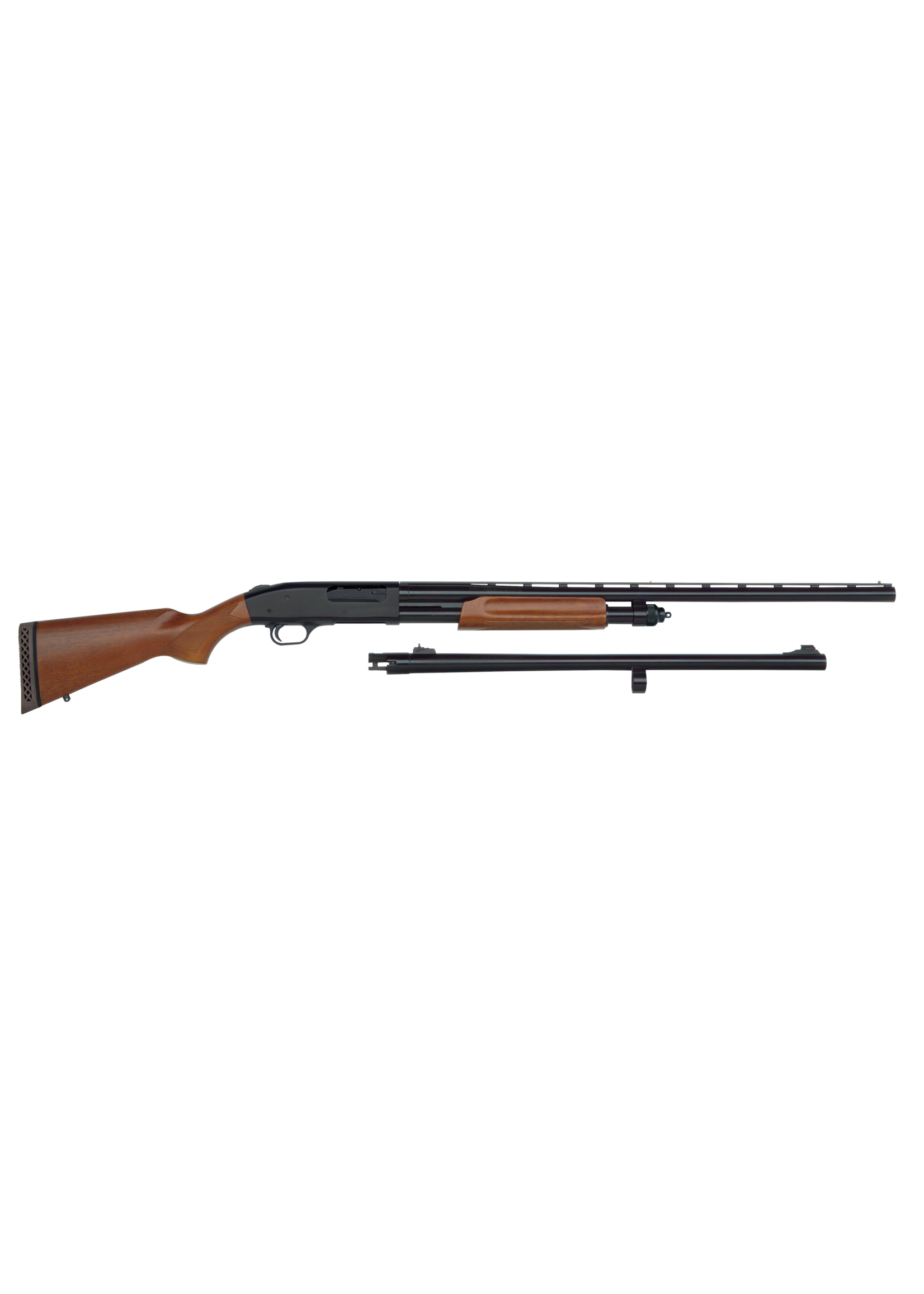 Mossberg MOSSBERG 835 PUMP-ACTION 12GA TWO BARREL COMBO 28" BLUED BARREL 24" RIFLED SLUG BARREL WITH SIGHTS WOOD STOCKS #68224