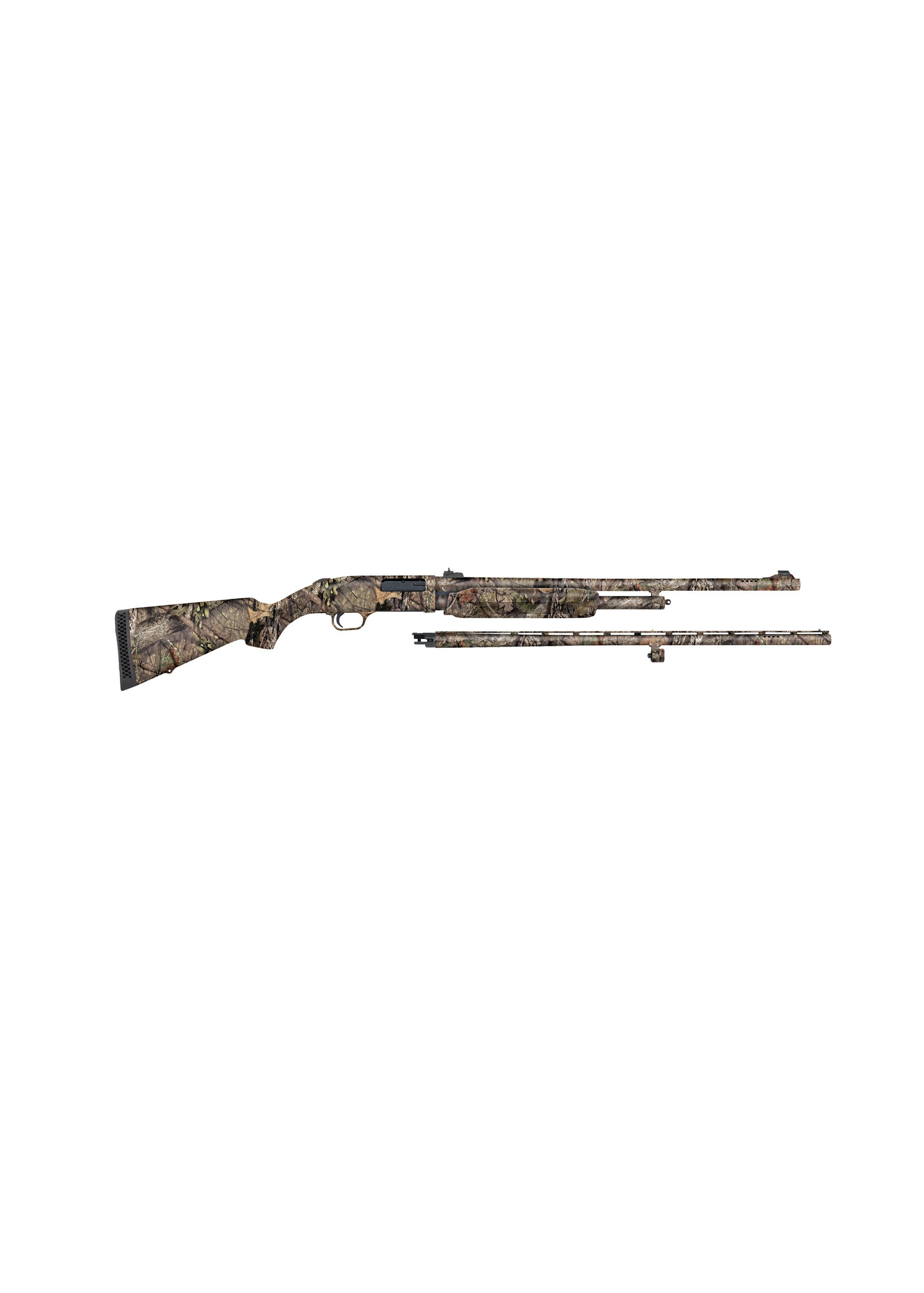 Mossberg MOSSBERG 500 20GA COMBO 26"VENTED RIB BARREL & 24"RIFLED BARREL WITH SIGHTS MOBUC CAMO PUMP-ACTION #54183