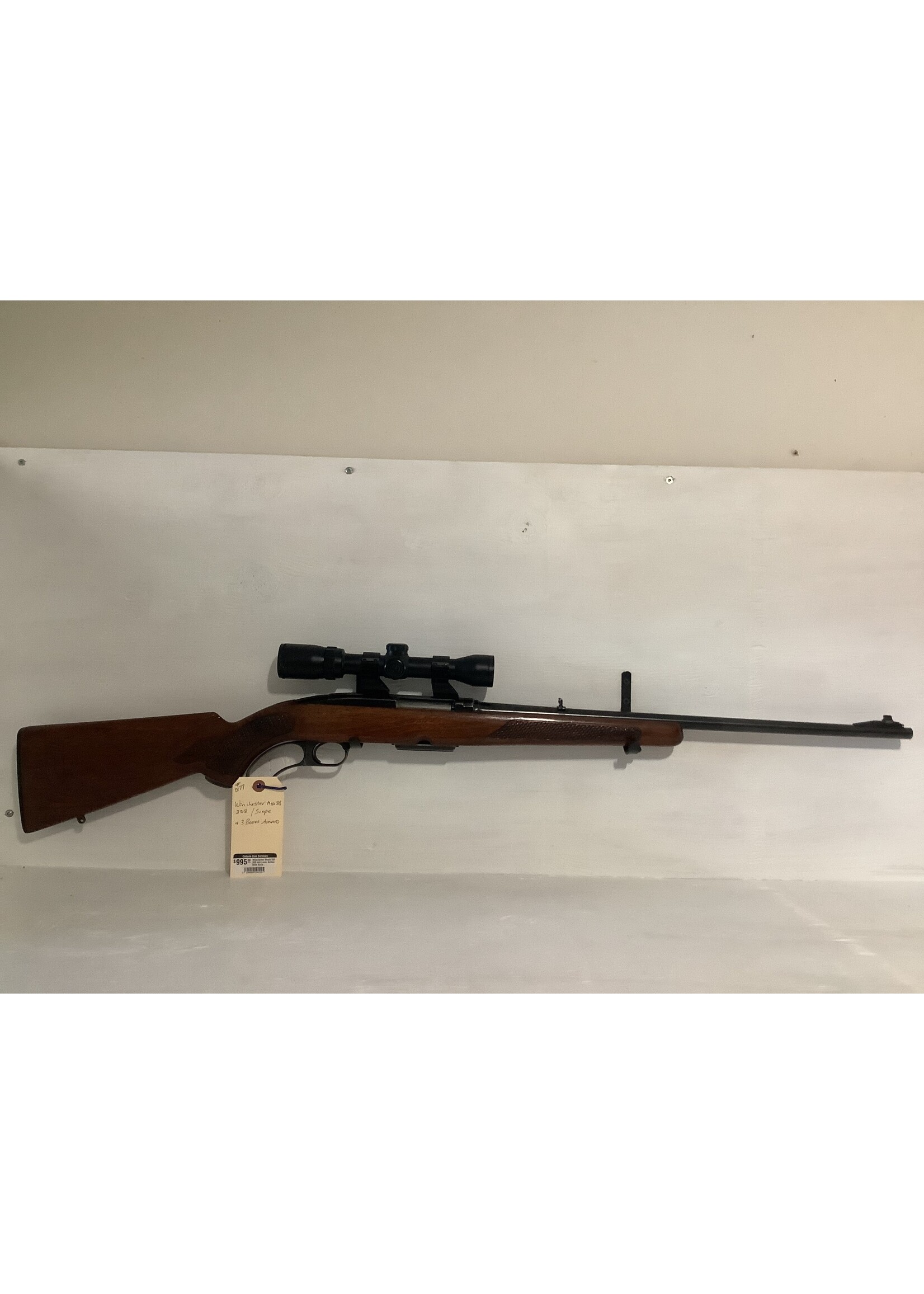 Winchester Model 88 308 win Detachable Mag Lever Action With Scope & 3 Boxes of Ammo