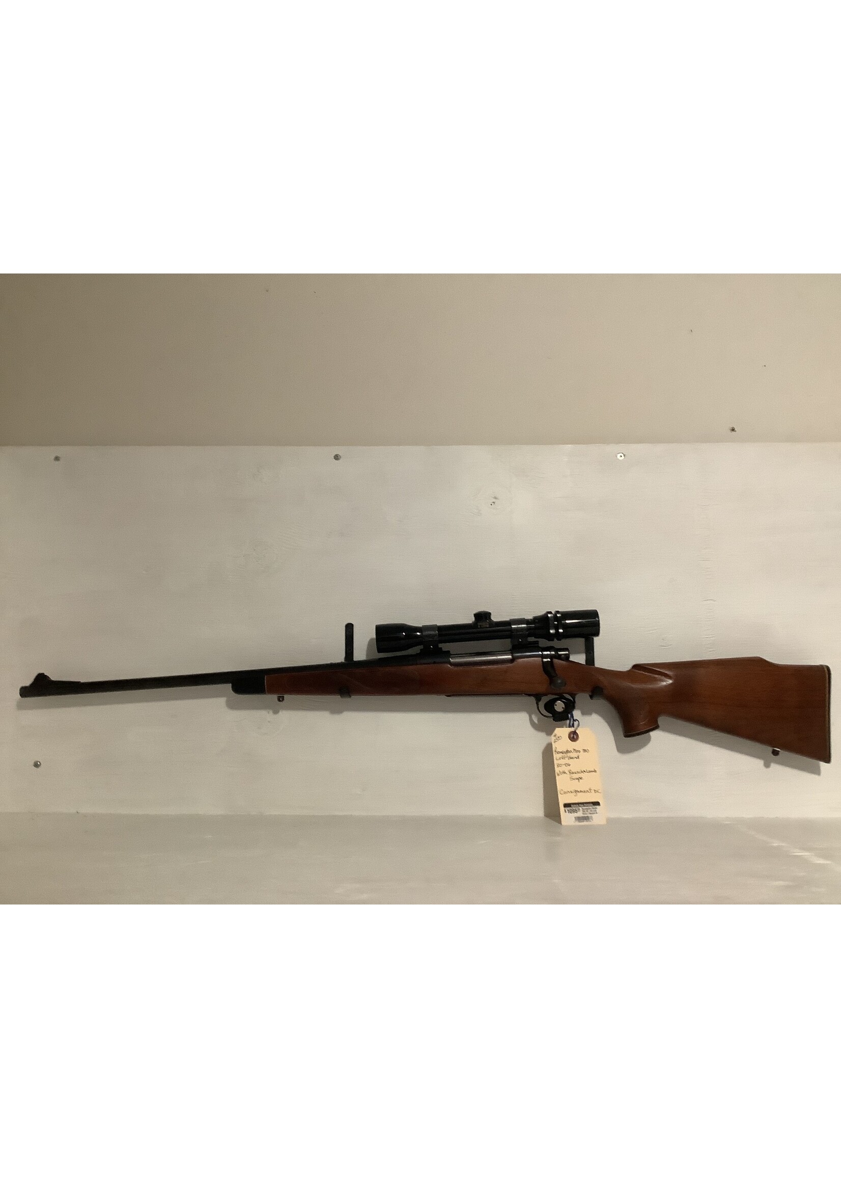 Remington Model 700 30-06 Left Hand / Bausch & Lomb Scope