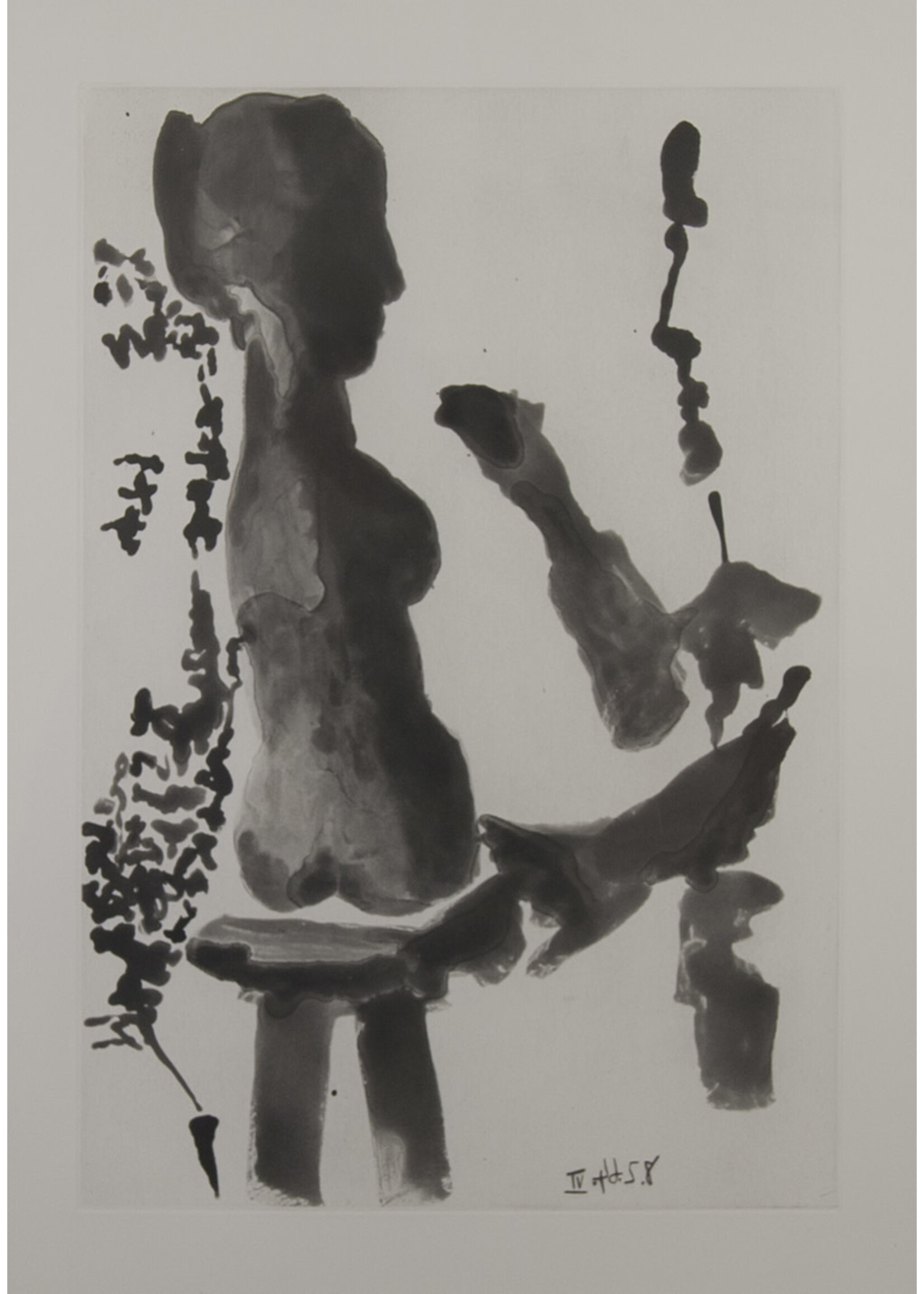 Pablo Picasso Pablo Picasso "Sable Mouvant (Plate IX)"