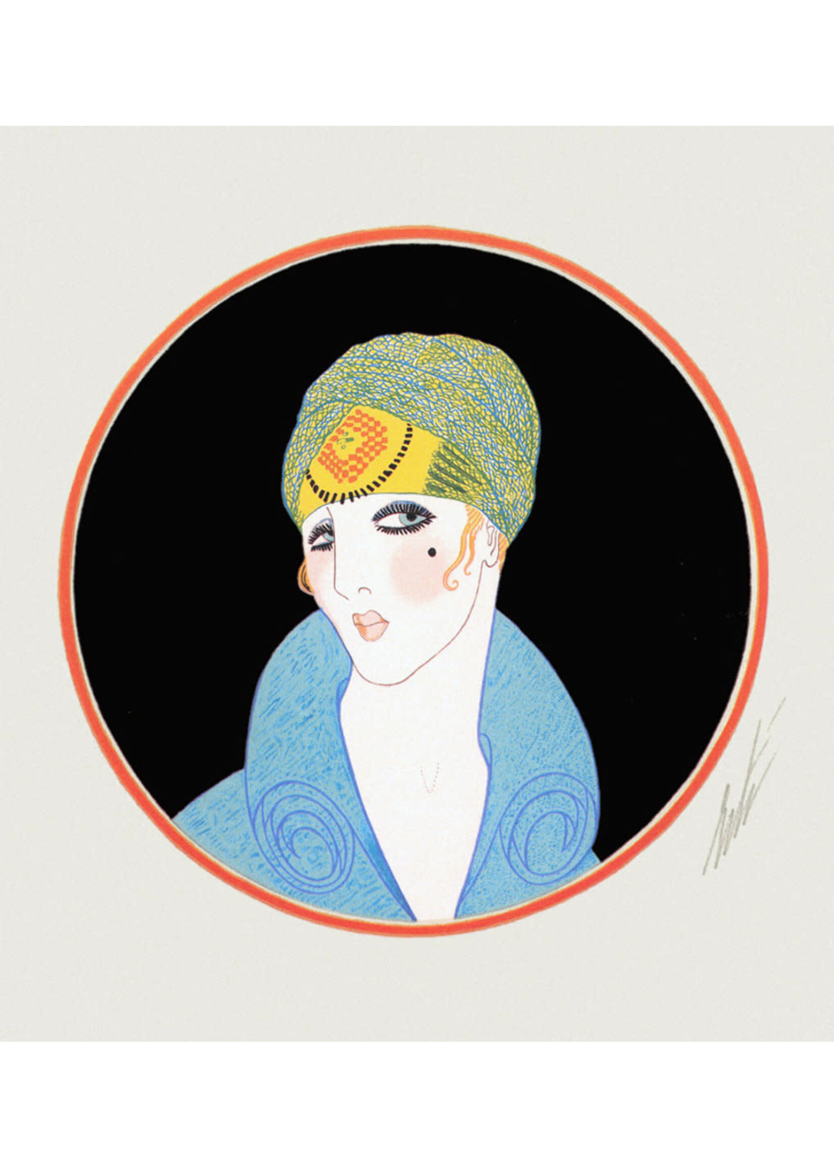 Erte Erte "Yellow Turban"
