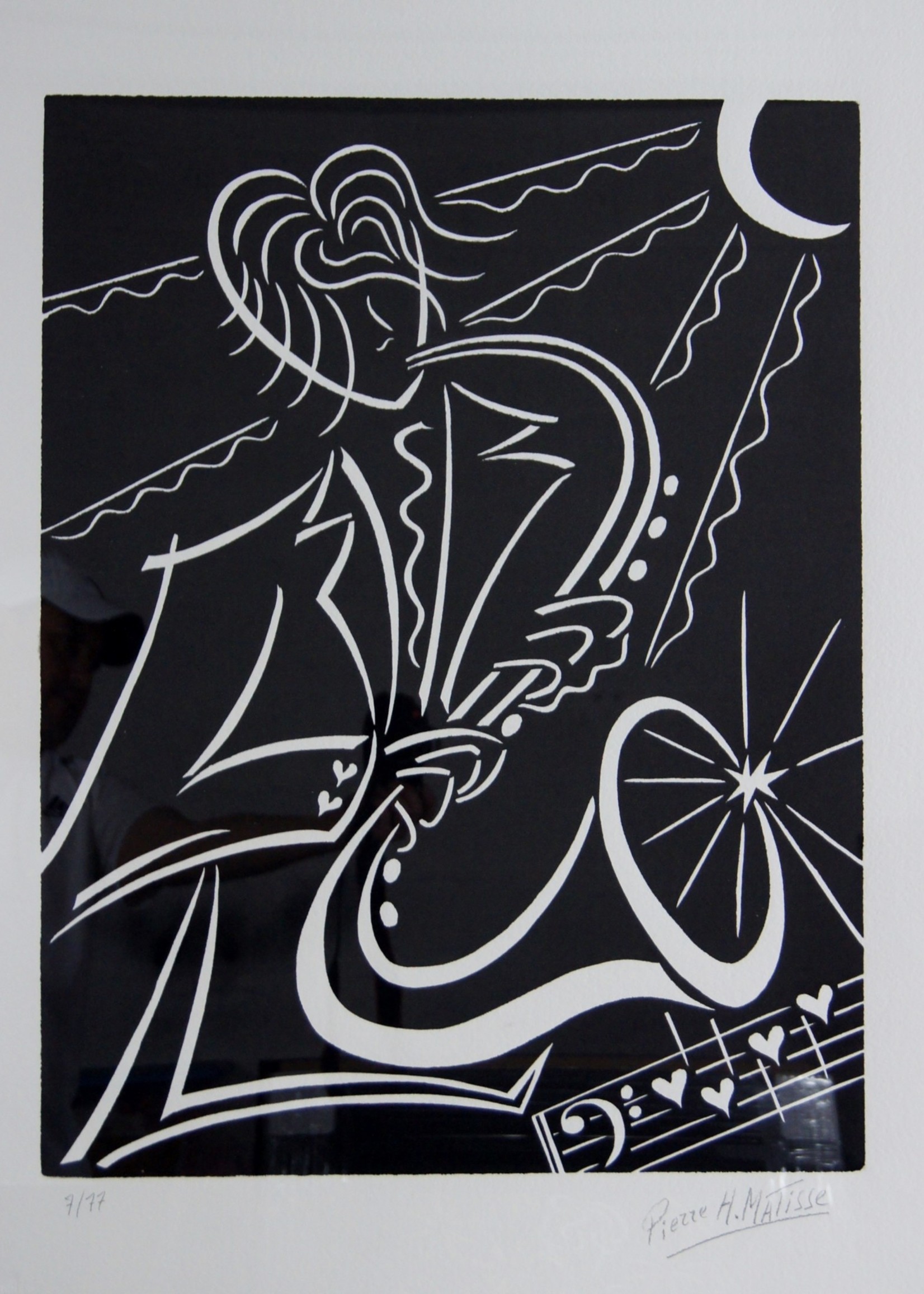 Pierre Matisse Pierre Matisse "Jazzman (B&W)"