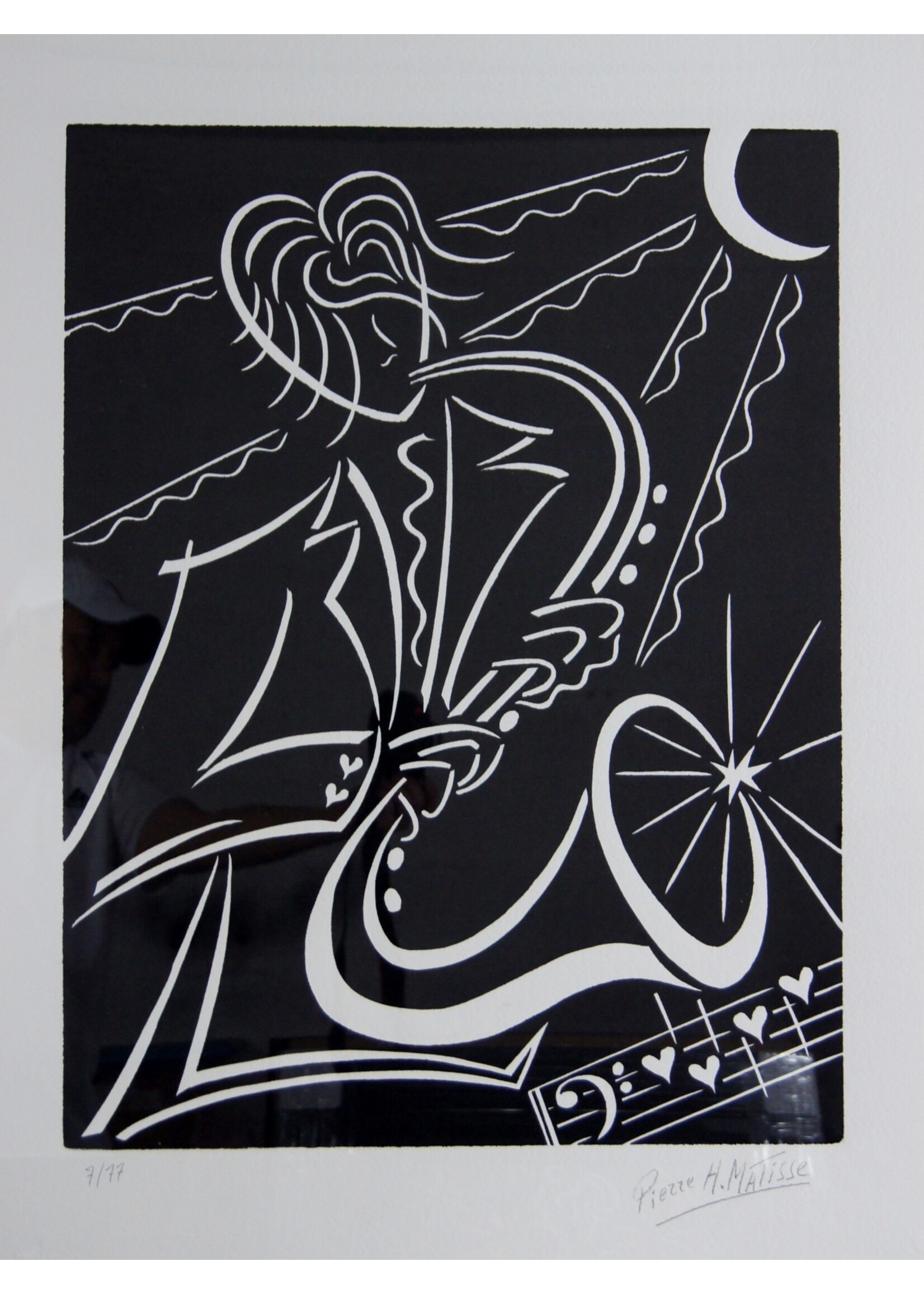 Pierre Matisse Pierre Matisse "Jazzman (B&W)"