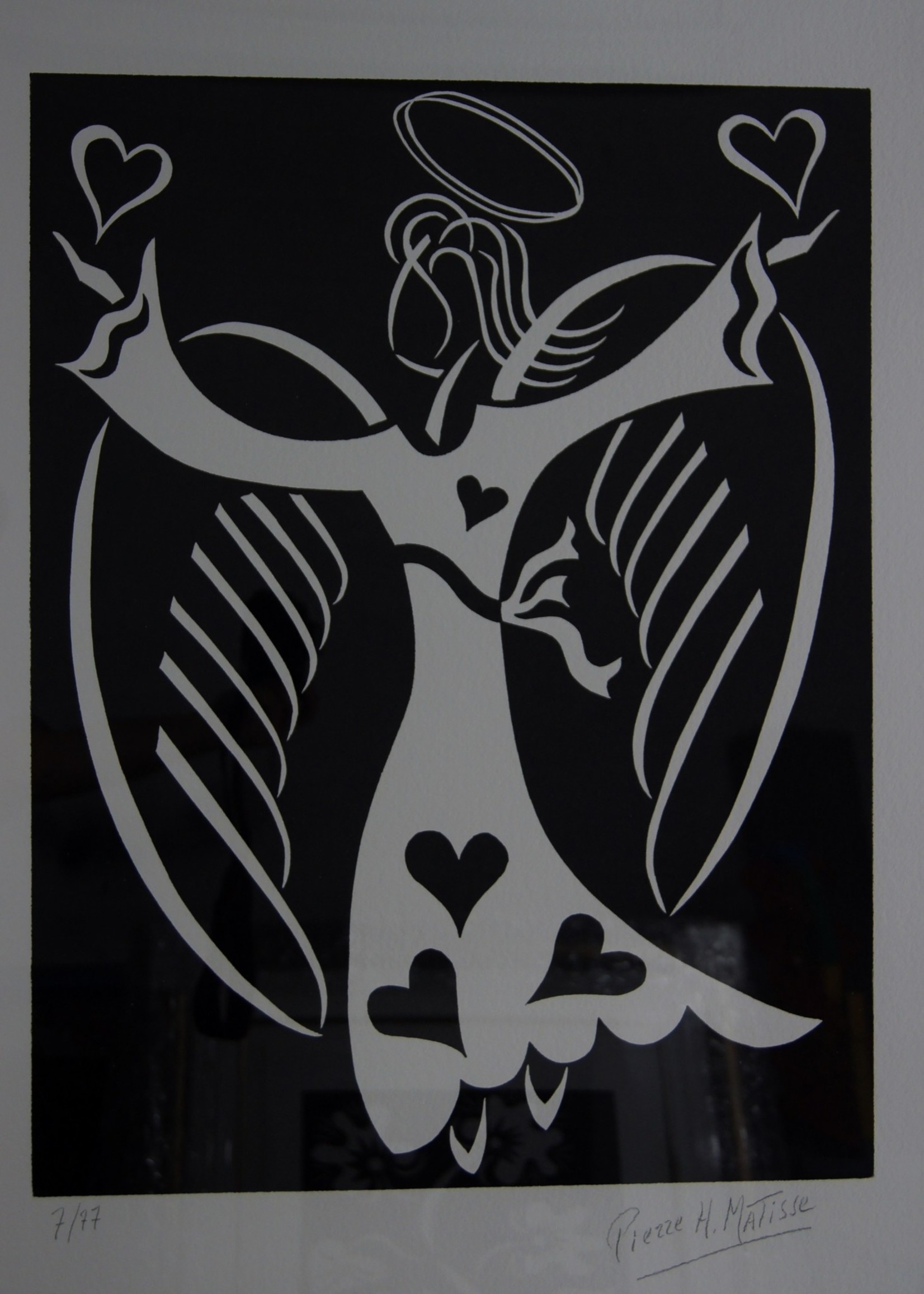 Pierre Matisse Pierre Matisse "Angel of Love (B&W)"