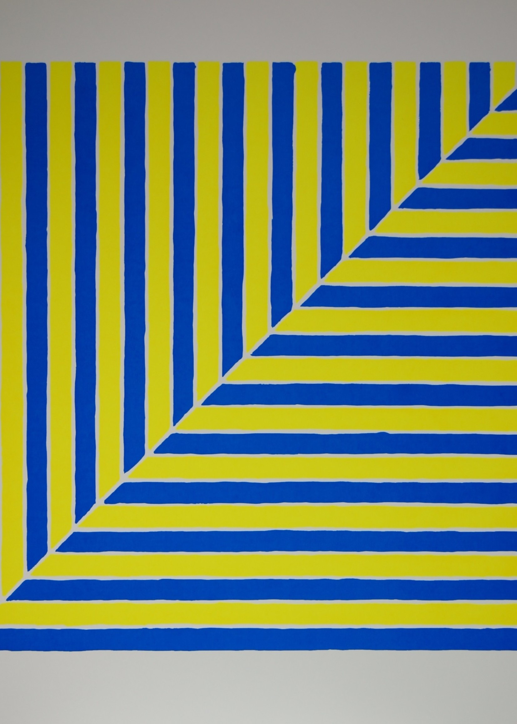 Frank Stella Frank Stella "Optical Illusion"