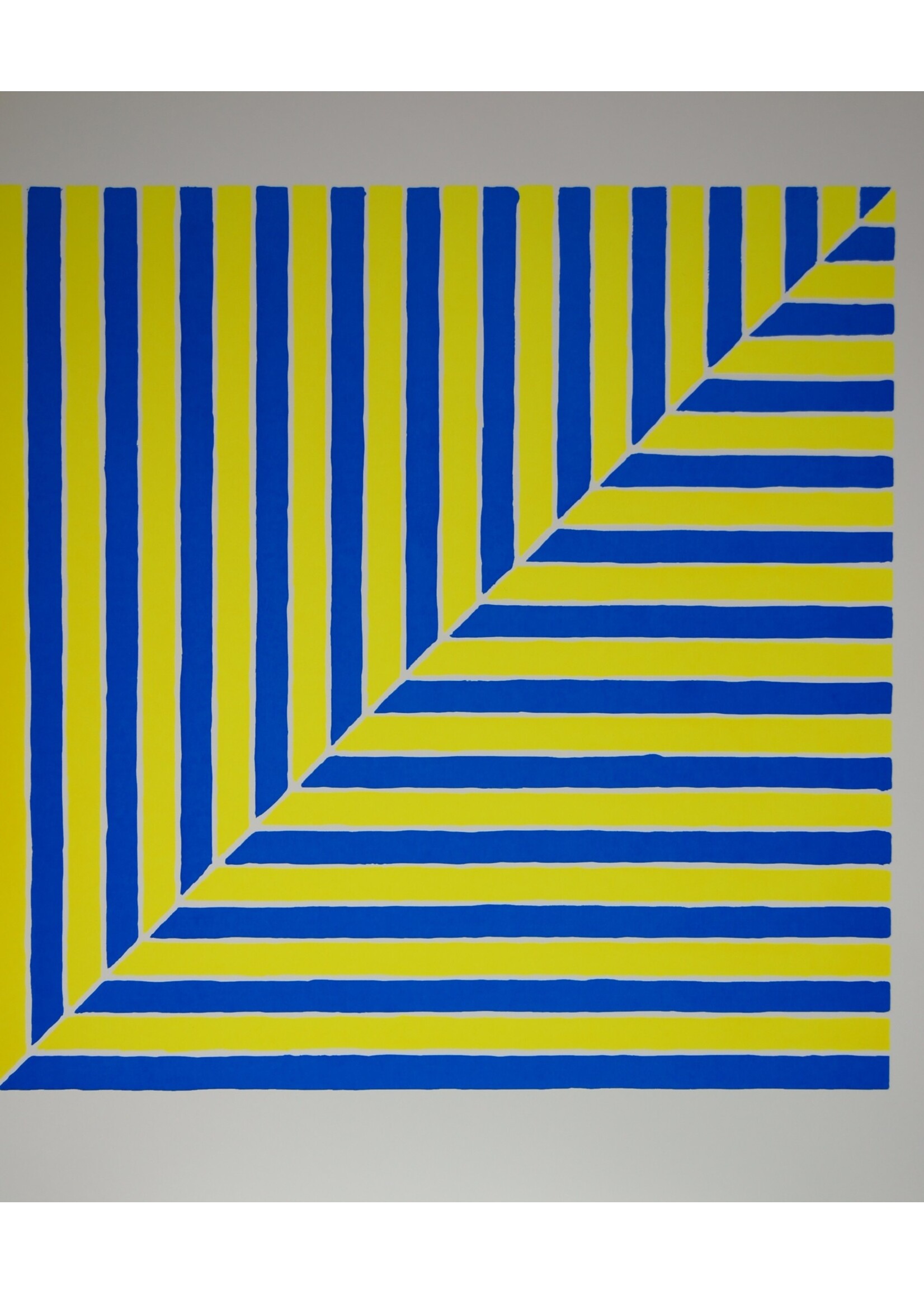 Frank Stella Frank Stella "Optical Illusion"