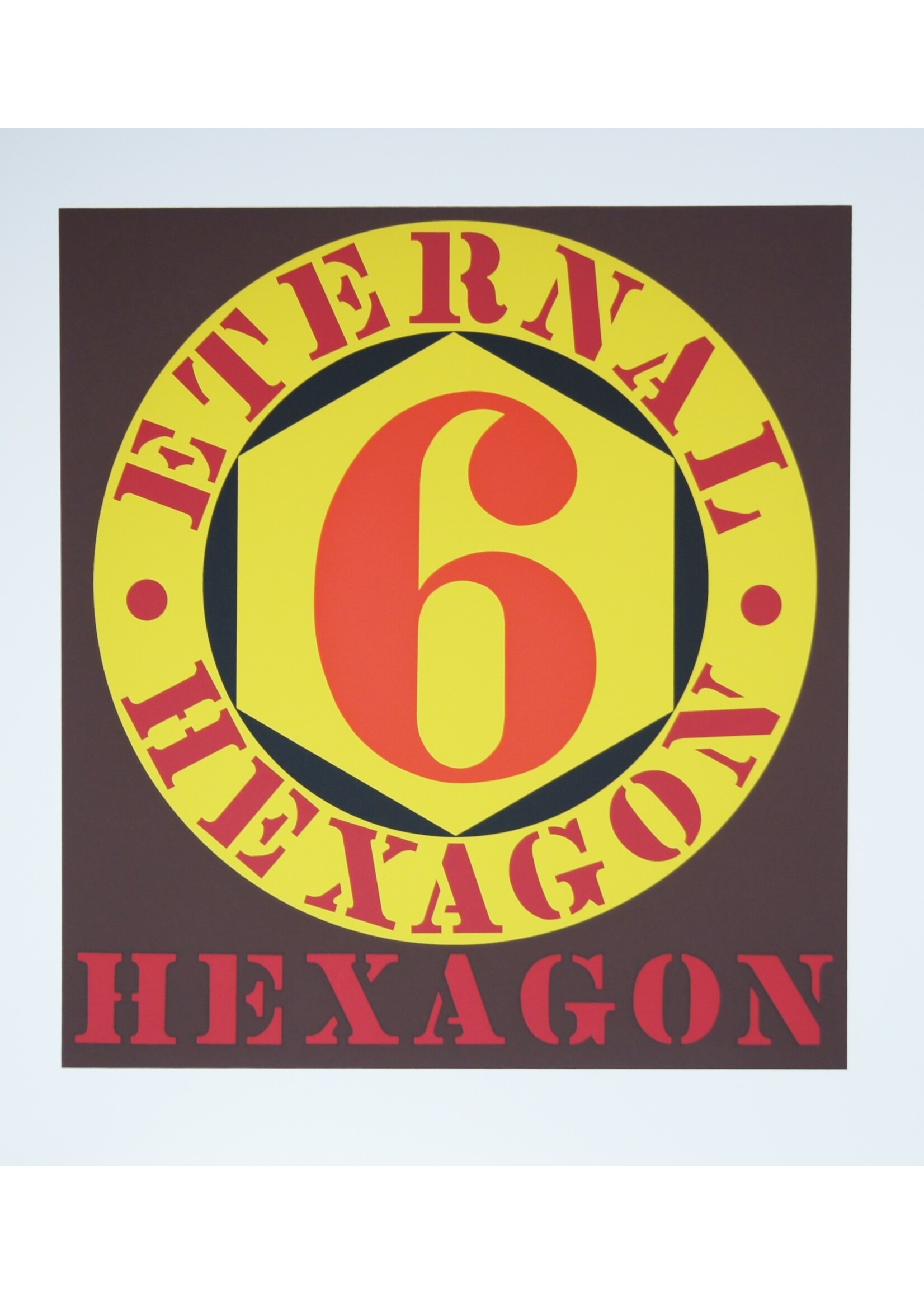 Robert Indiana Robert Indiana "Eternal Hexagon"