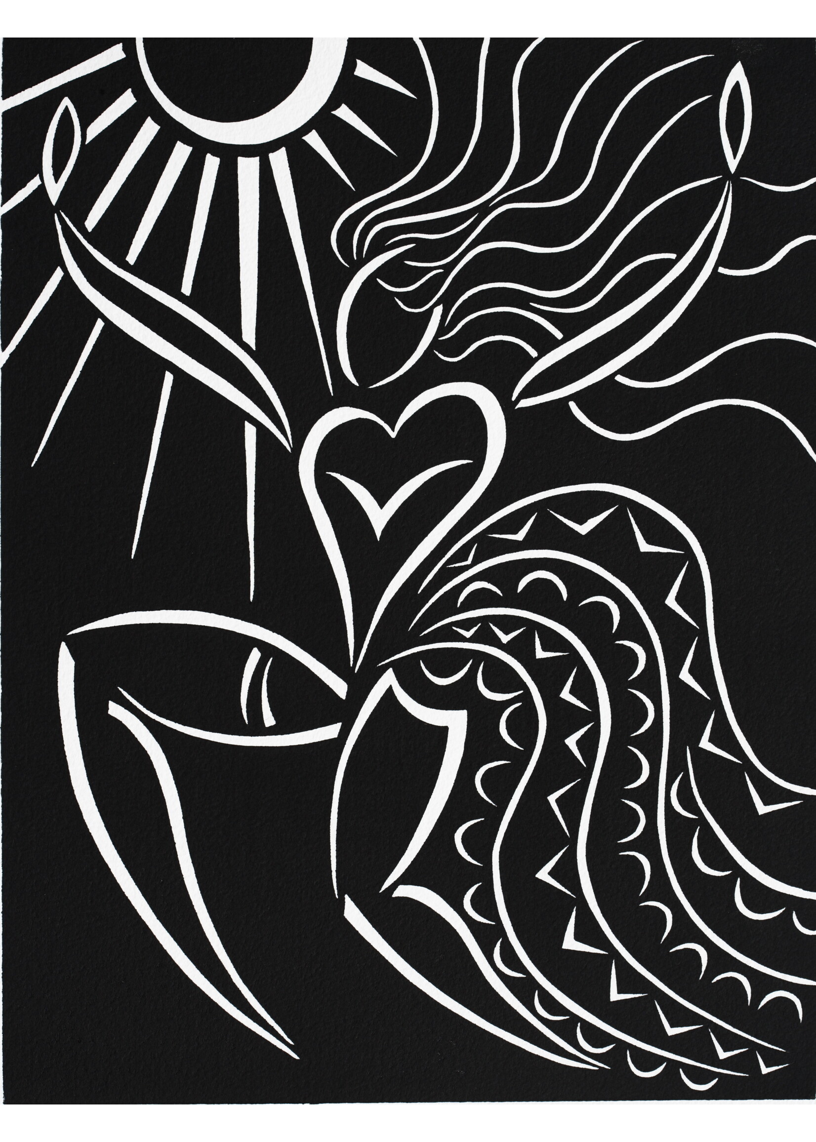 Pierre Matisse Pierre Matisse "La Femme du Moulin Rouge (B&W)"