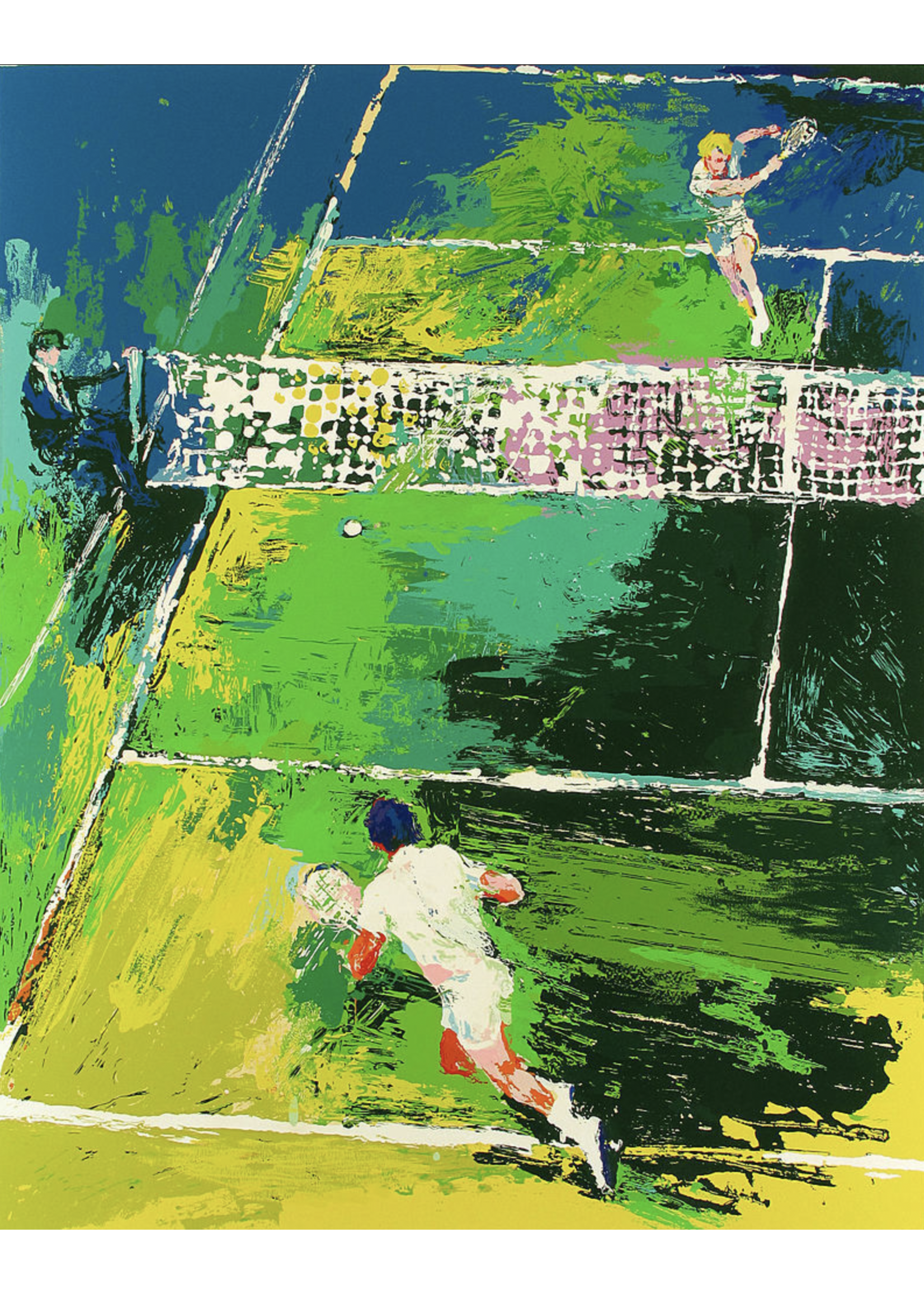 LeRoy Neiman LeRoy Neiman "Blood Tennis"