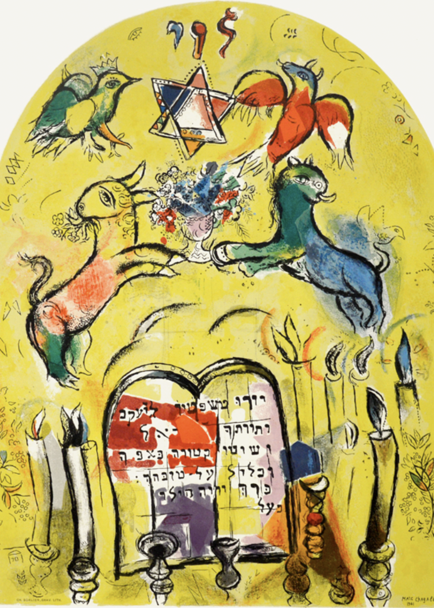 Marc Chagall Marc Chagall "The Tribe of Levi"