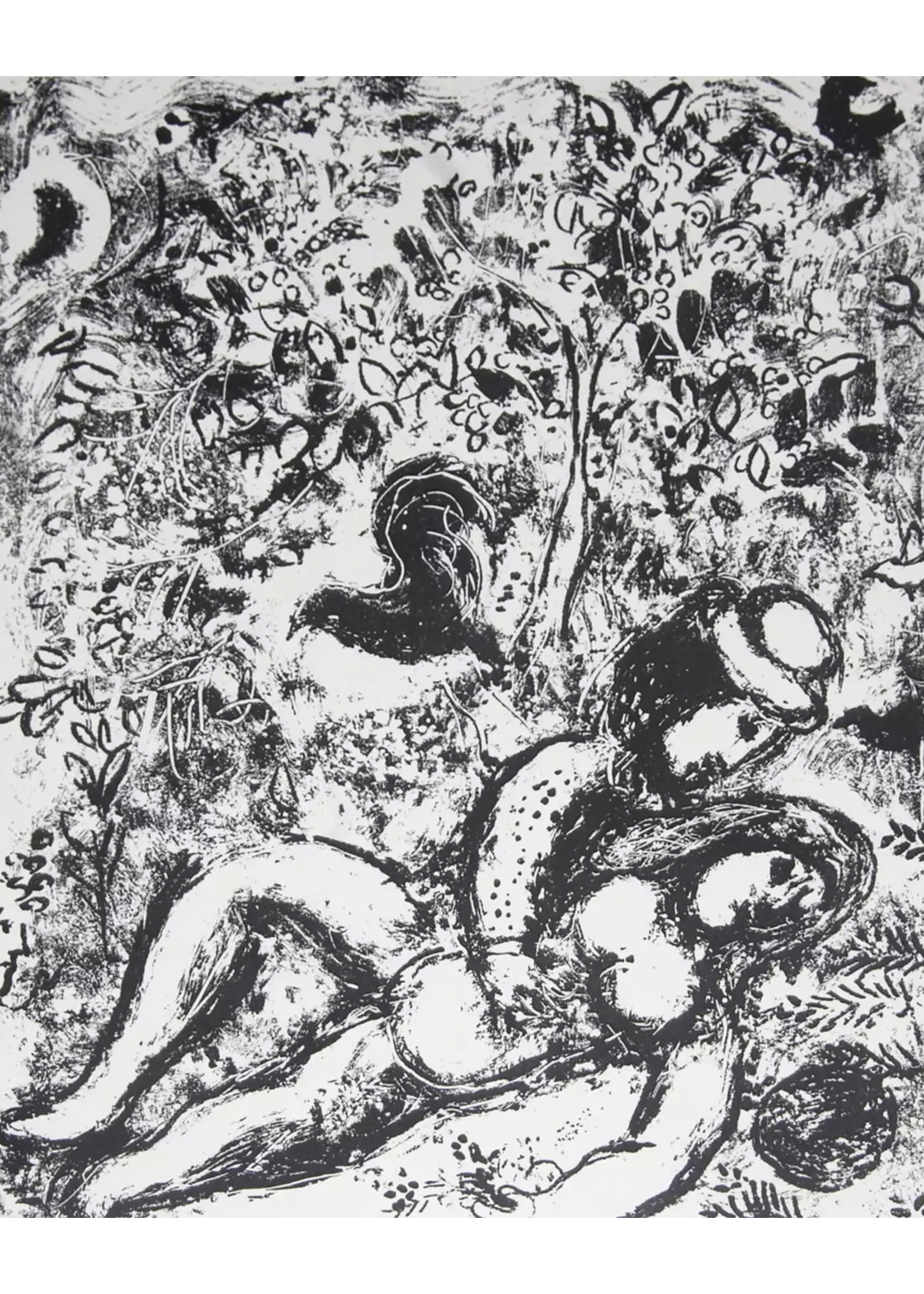 Marc Chagall Marc Chagall "The Pair in a Tree"