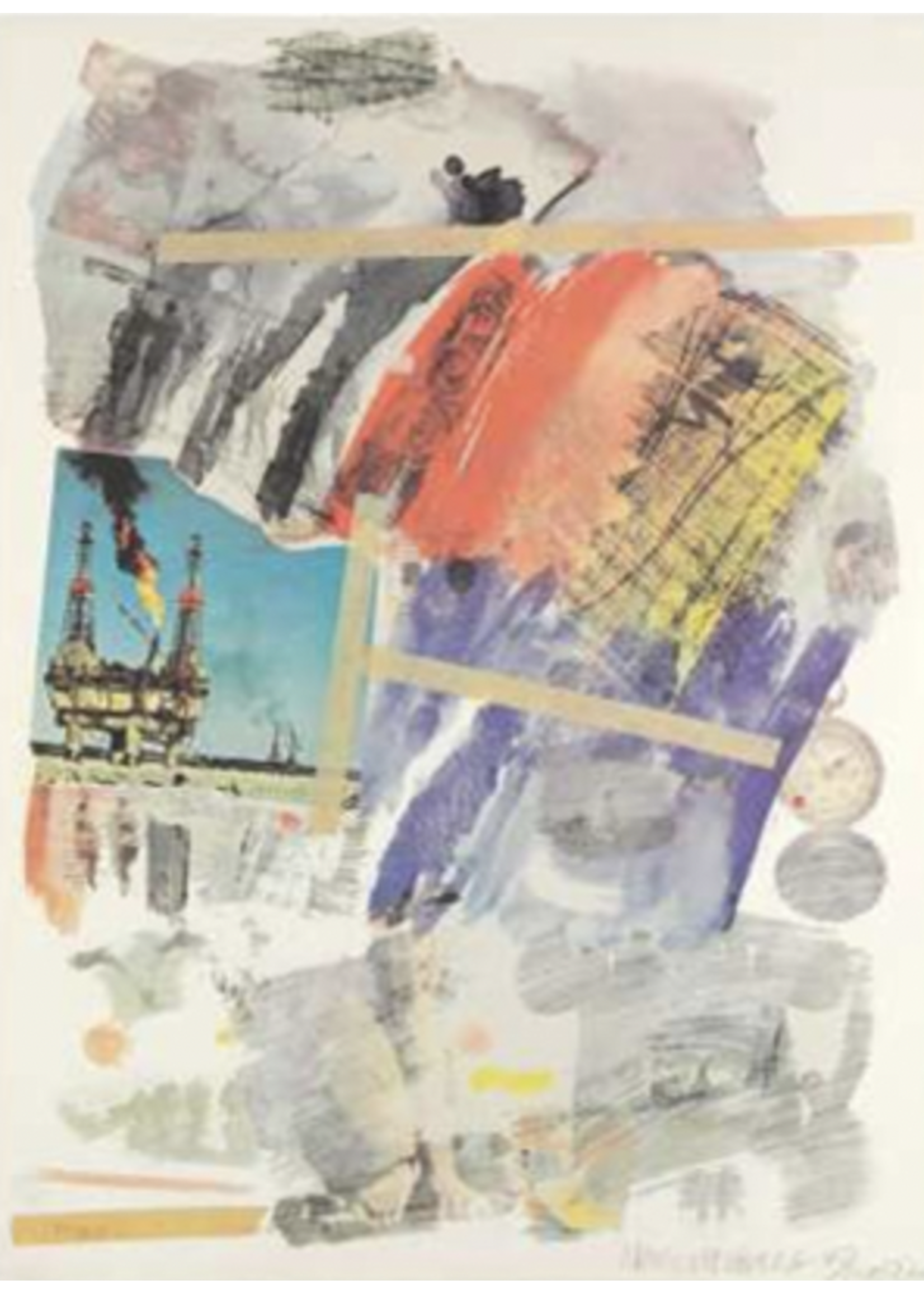 Robert Rauschenberg Robert Rauschenberg "Untitled"