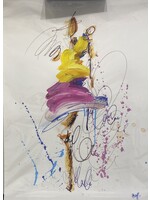 Ash Almonte Ash Almonte "Yellow Pink Purple Figure"