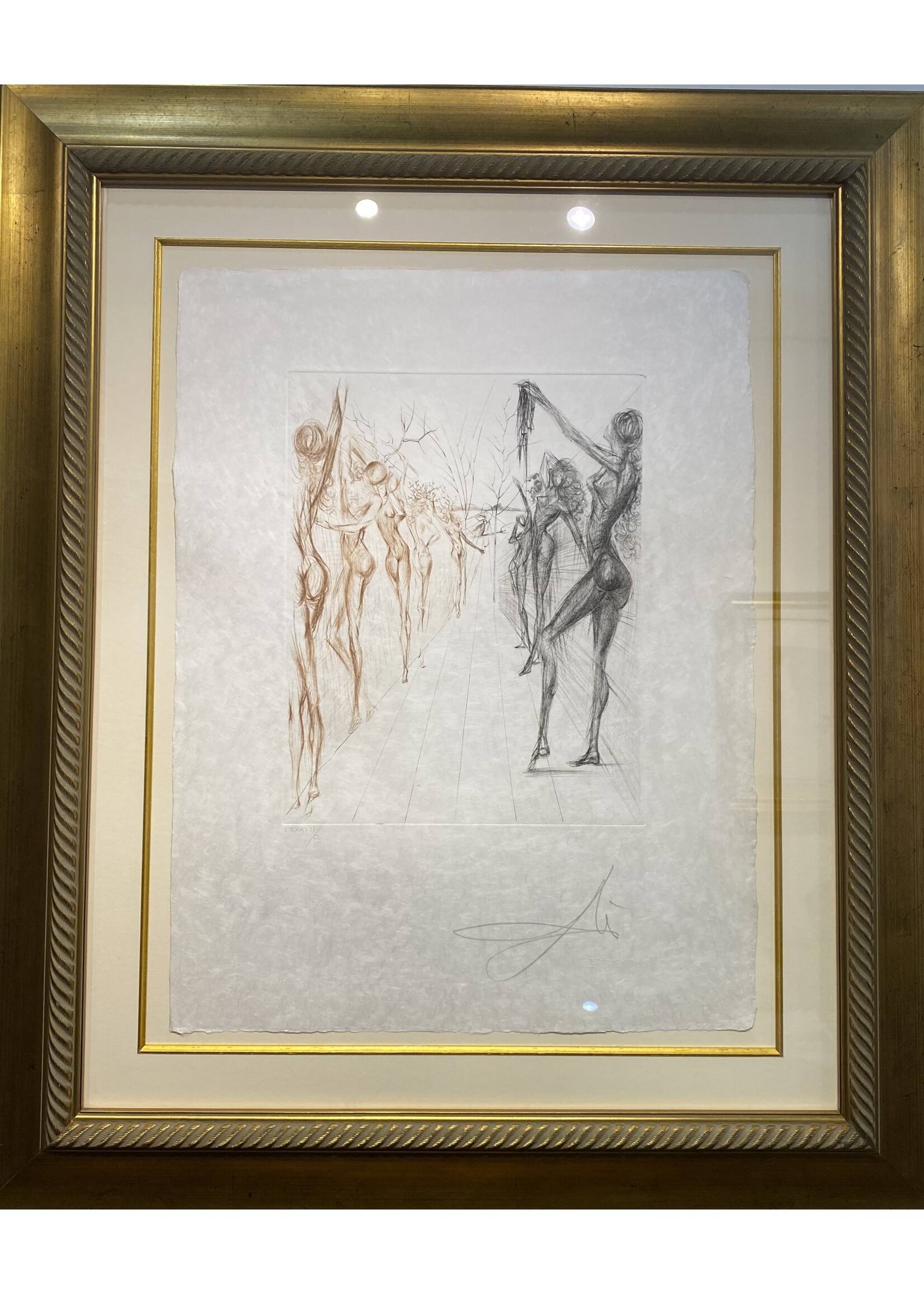 Salvador Dali Salvador Dali "The Hippies: Corridor of Katmandu"