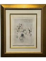 Salvador Dali Salvador Dali "Venus in Furs: Three African Women"