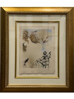Salvador Dali Salvador Dali "Apollinaire: Woman with Parrot"