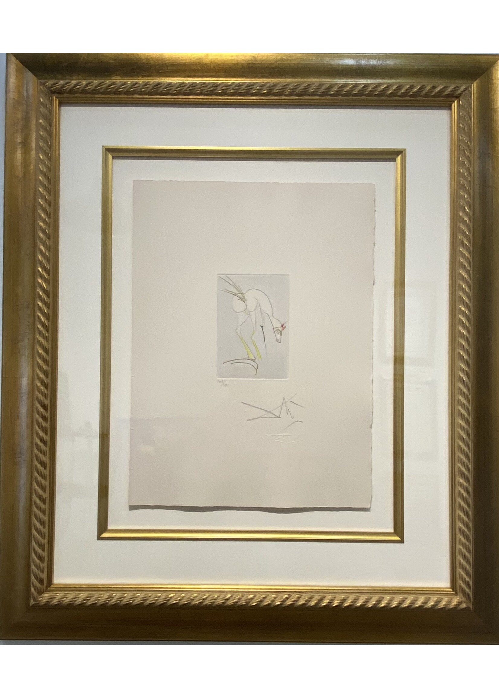 Salvador Dali Salvador Dali "Vignettes of Faust: The Doe"