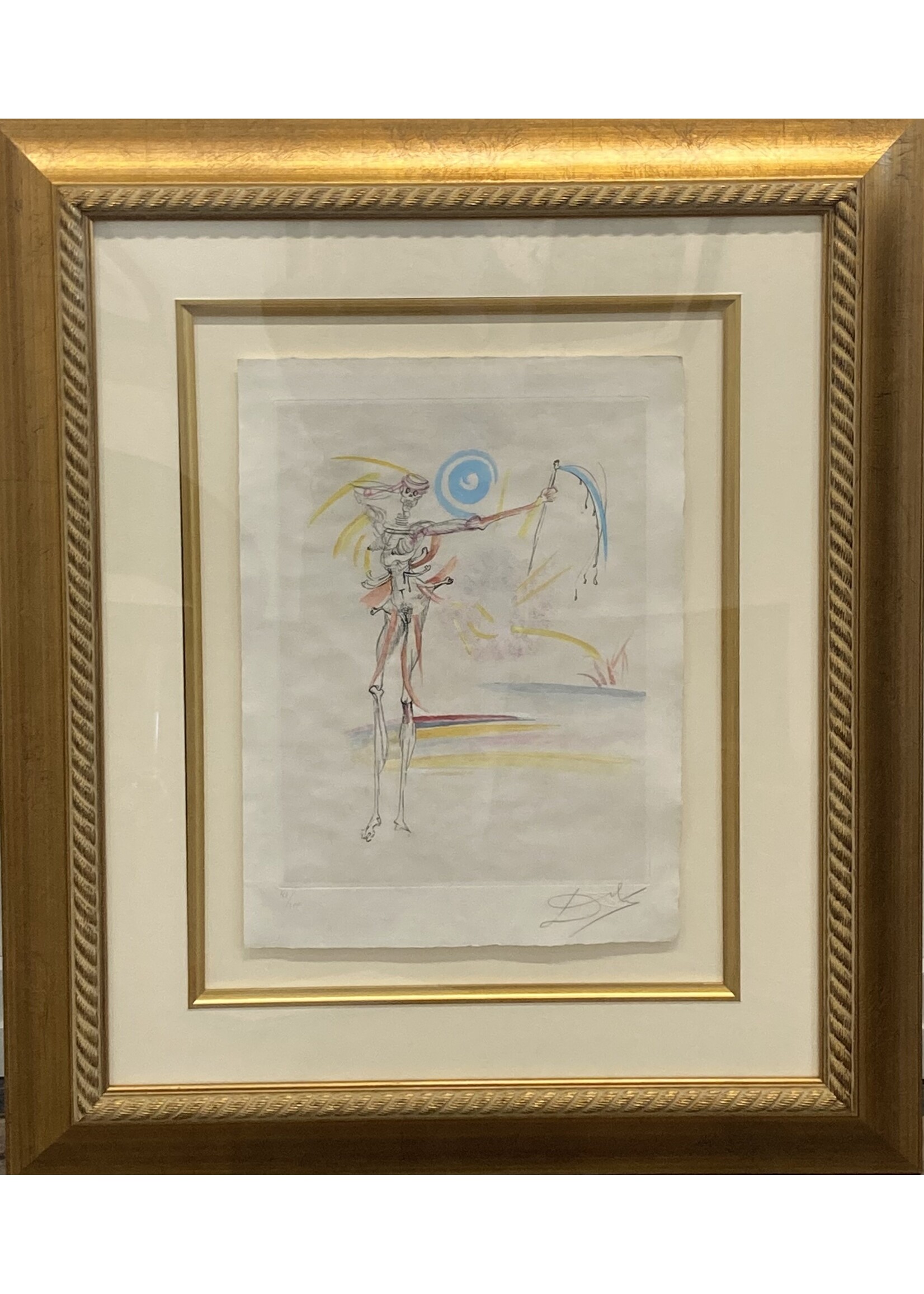 Salvador Dali Salvador Dali "Venus in Furs Vignettes: Love and Death"