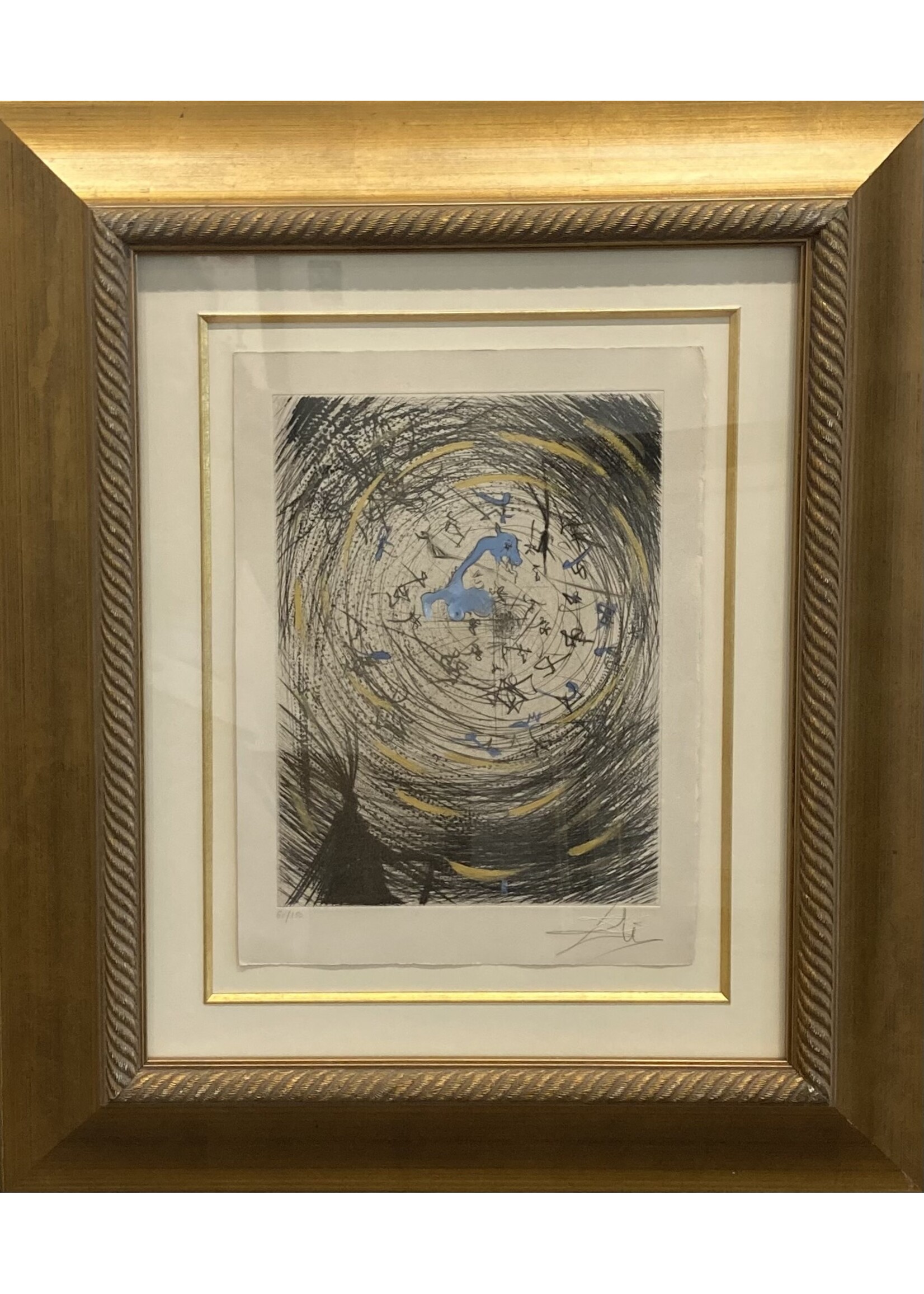 Salvador Dali Salvador Dali "Faust: Sator"