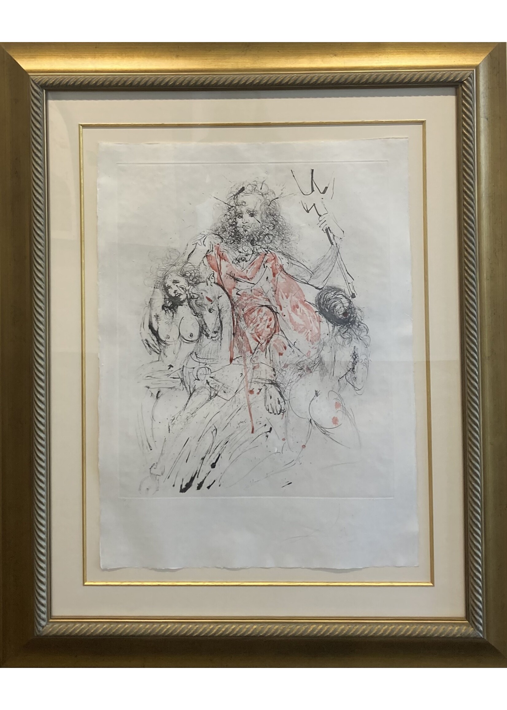 Salvador Dali Salvador Dali "Mythology: Neptune"