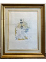 Salvador Dali Salvador Dali "The Hippies: Pagoda"