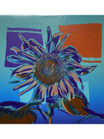 Matthew Winghart Matthew Winghart "Sunflower on Turquoise"