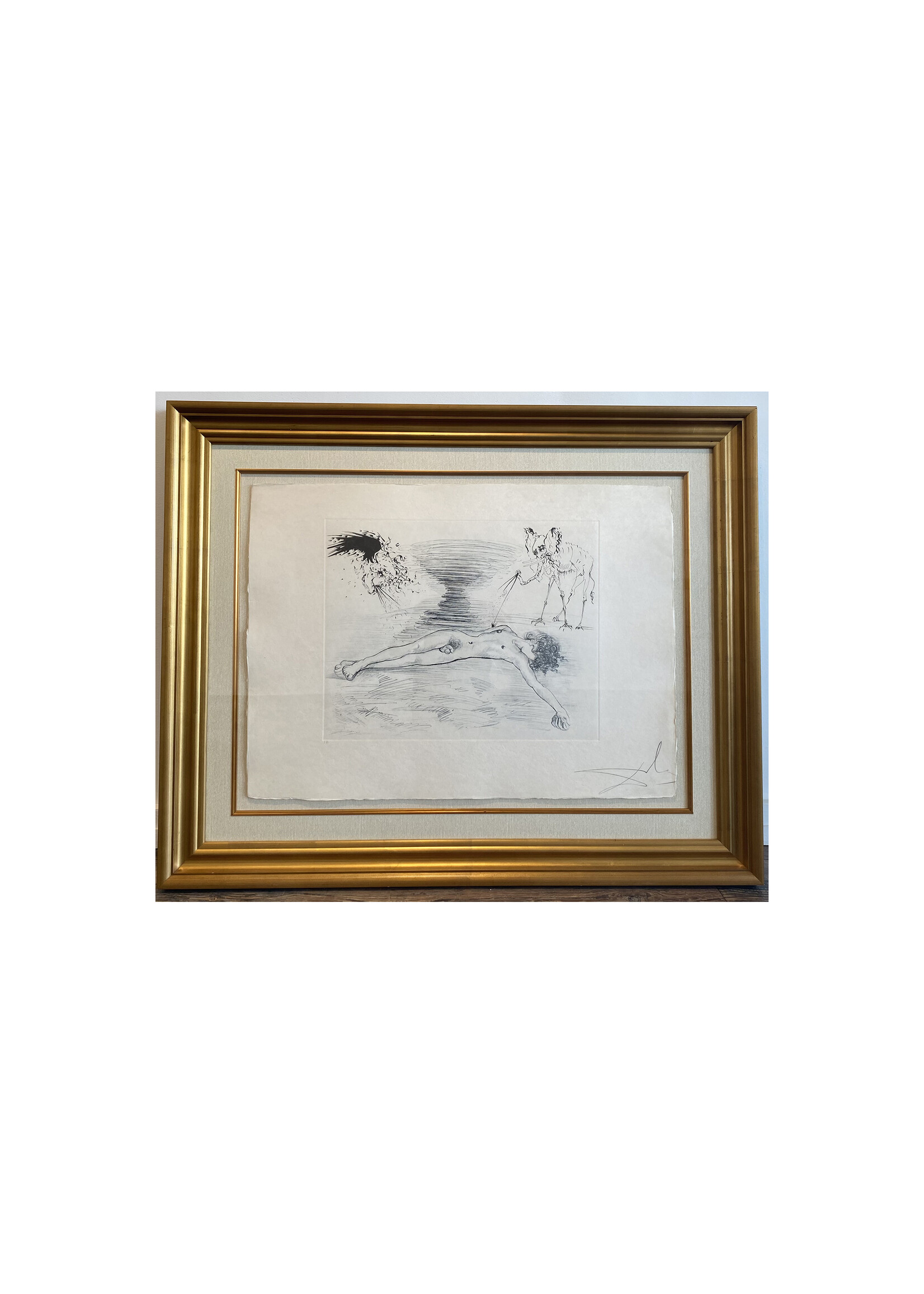 Salvador Dali Salvador Dali "Mythology: Hypnos"