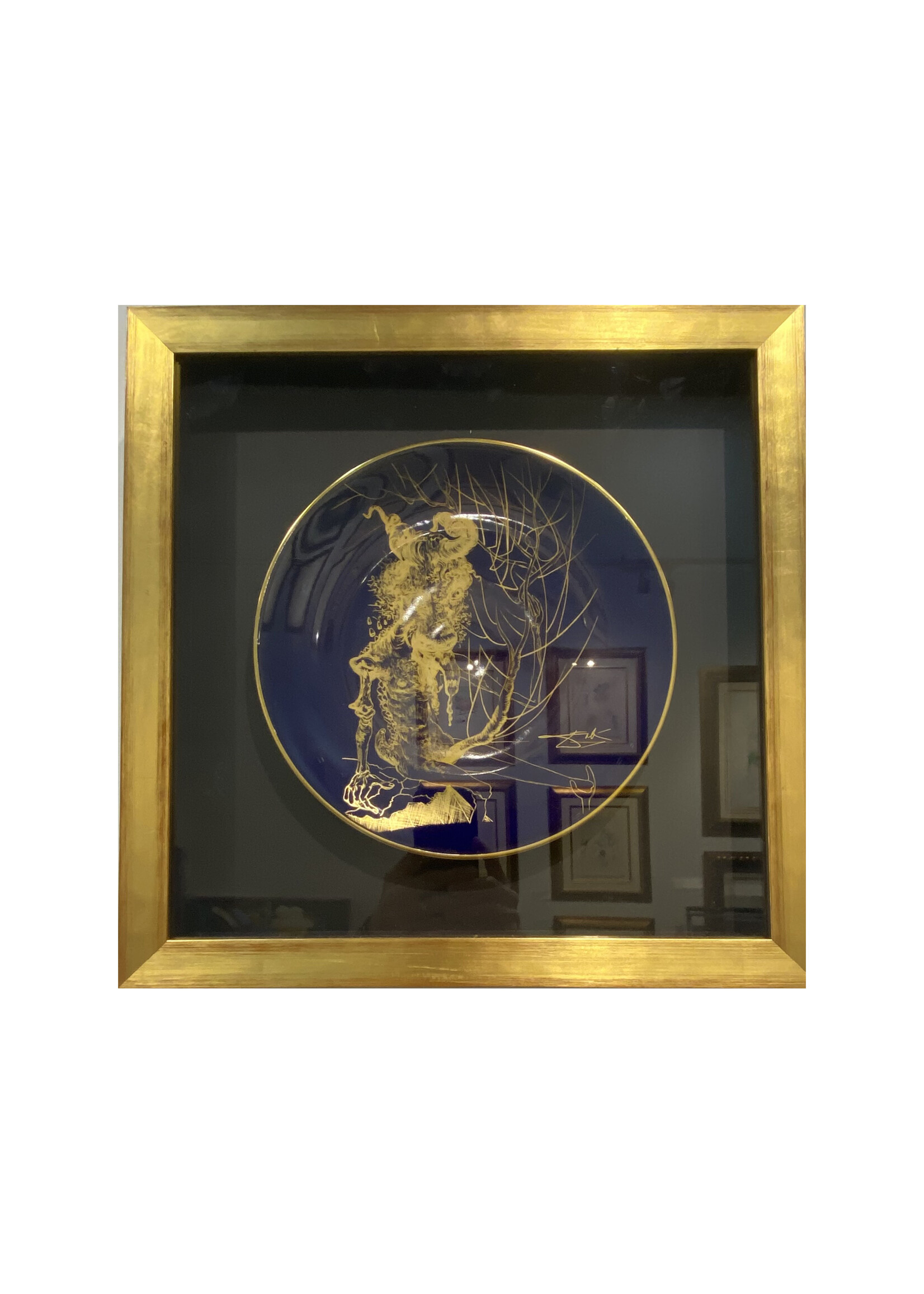 Salvador Dali Salvador Dali "Golden Veal" Plate