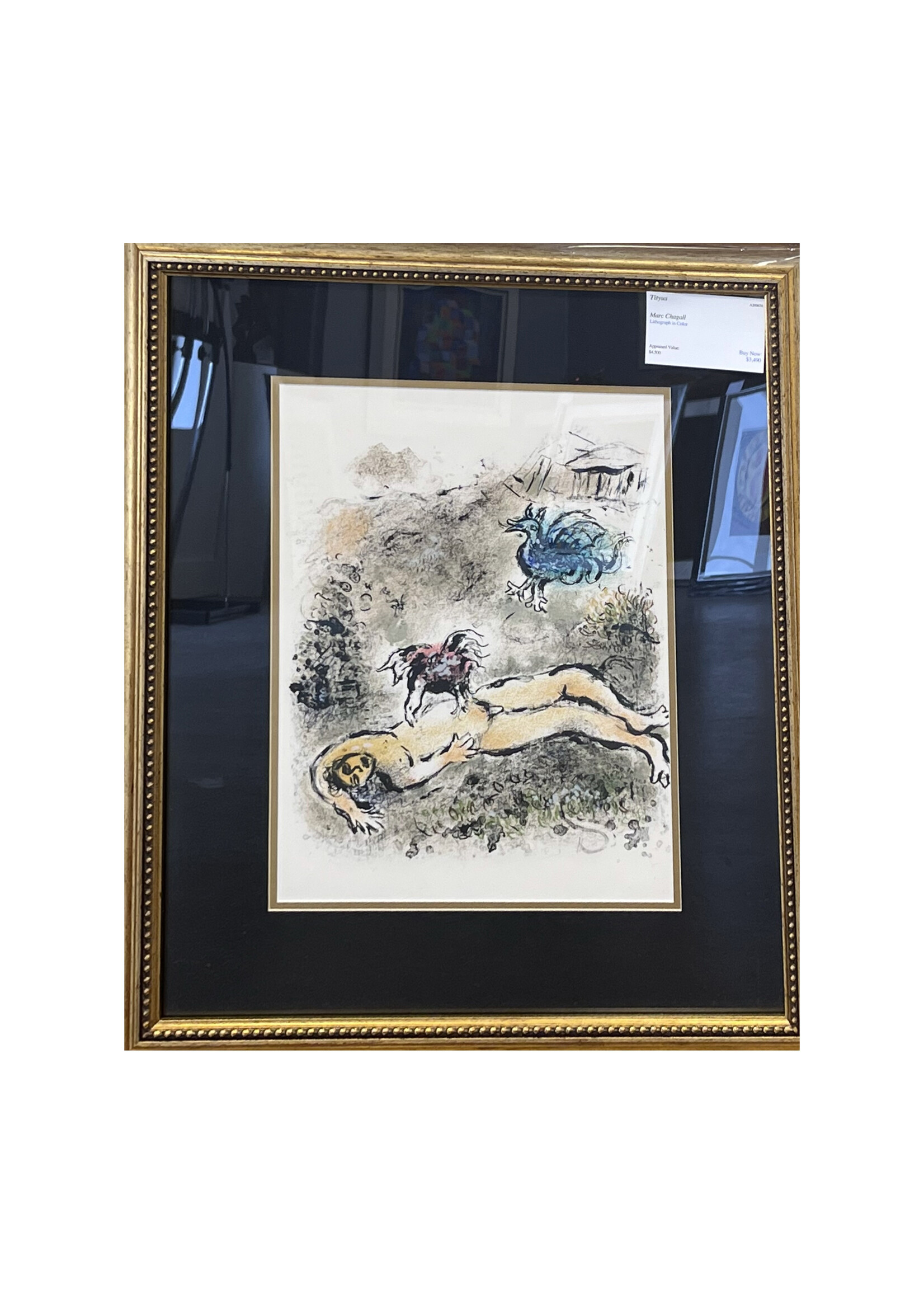 Marc Chagall Marc Chagall "Tityus"