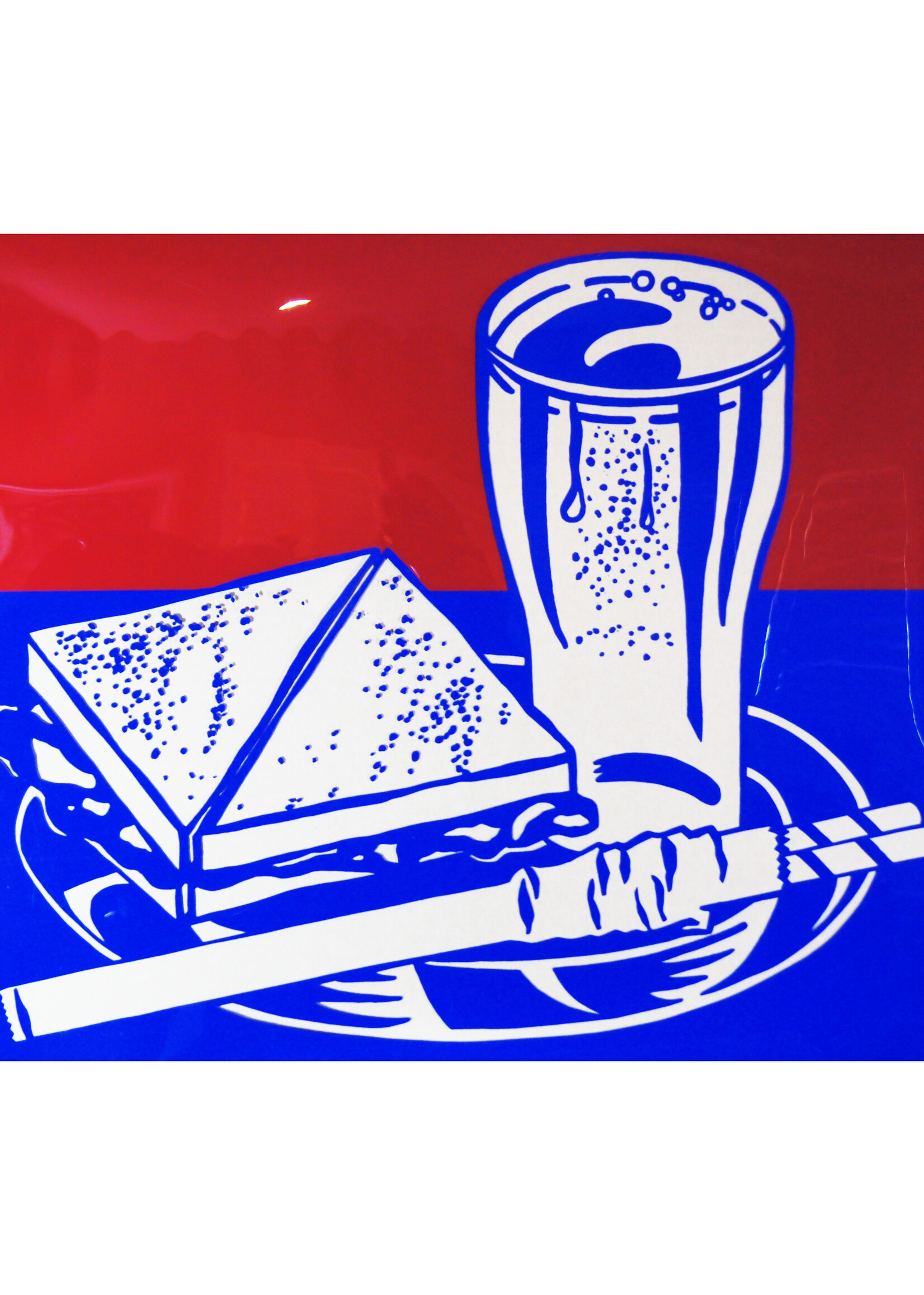 Roy Lichtenstein Roy Lichtenstein "Sandwich and Soda"