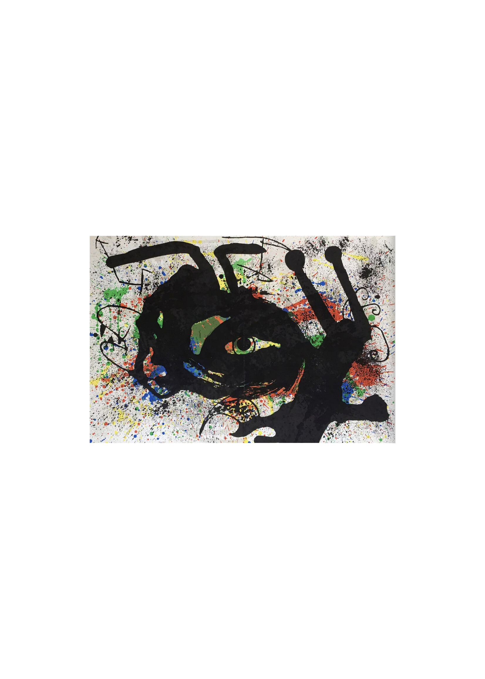 Joan Miro Joan Miro "Derriere Le Miroir 1973"
