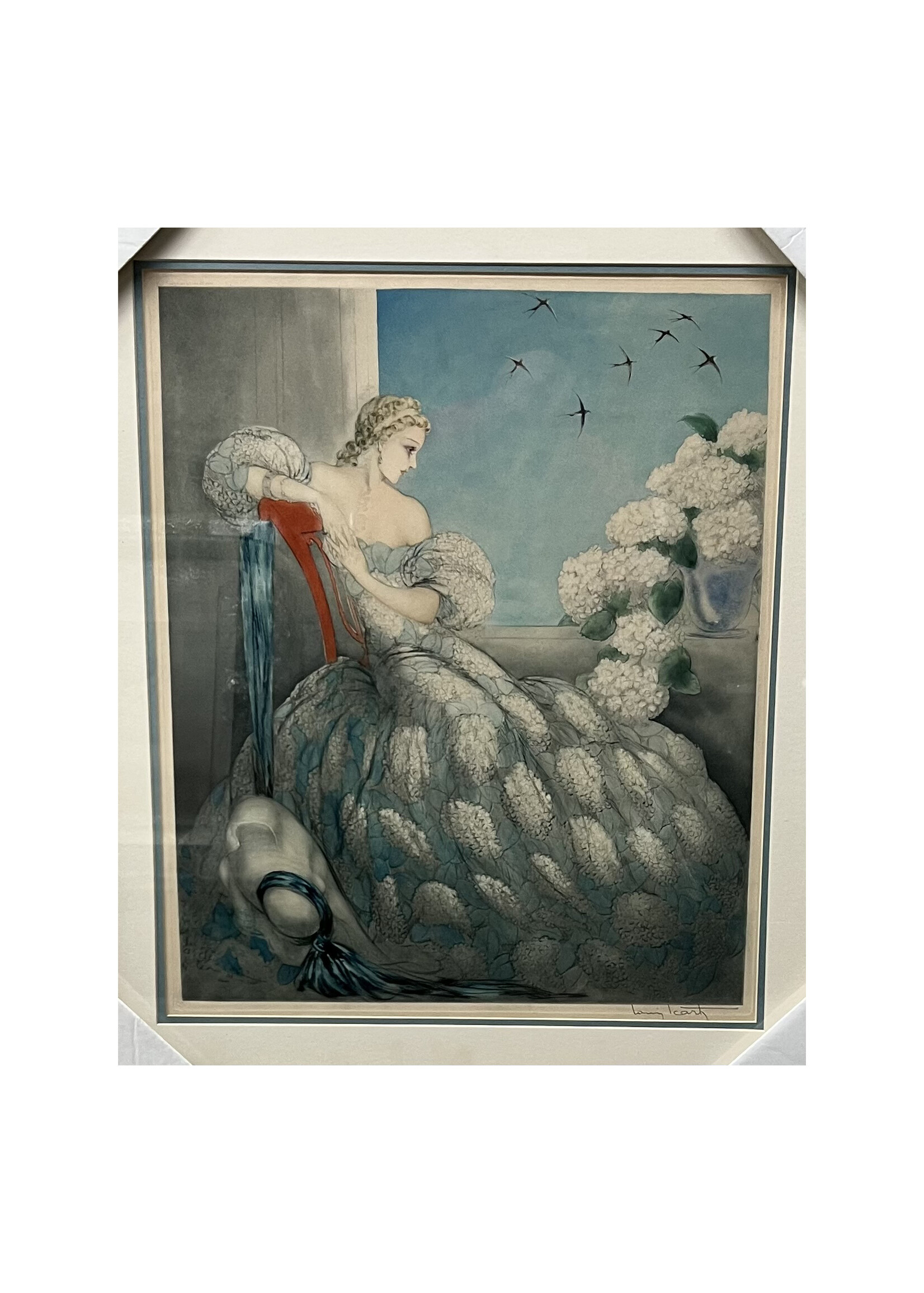 Louis Icart "Symphony in Blue"