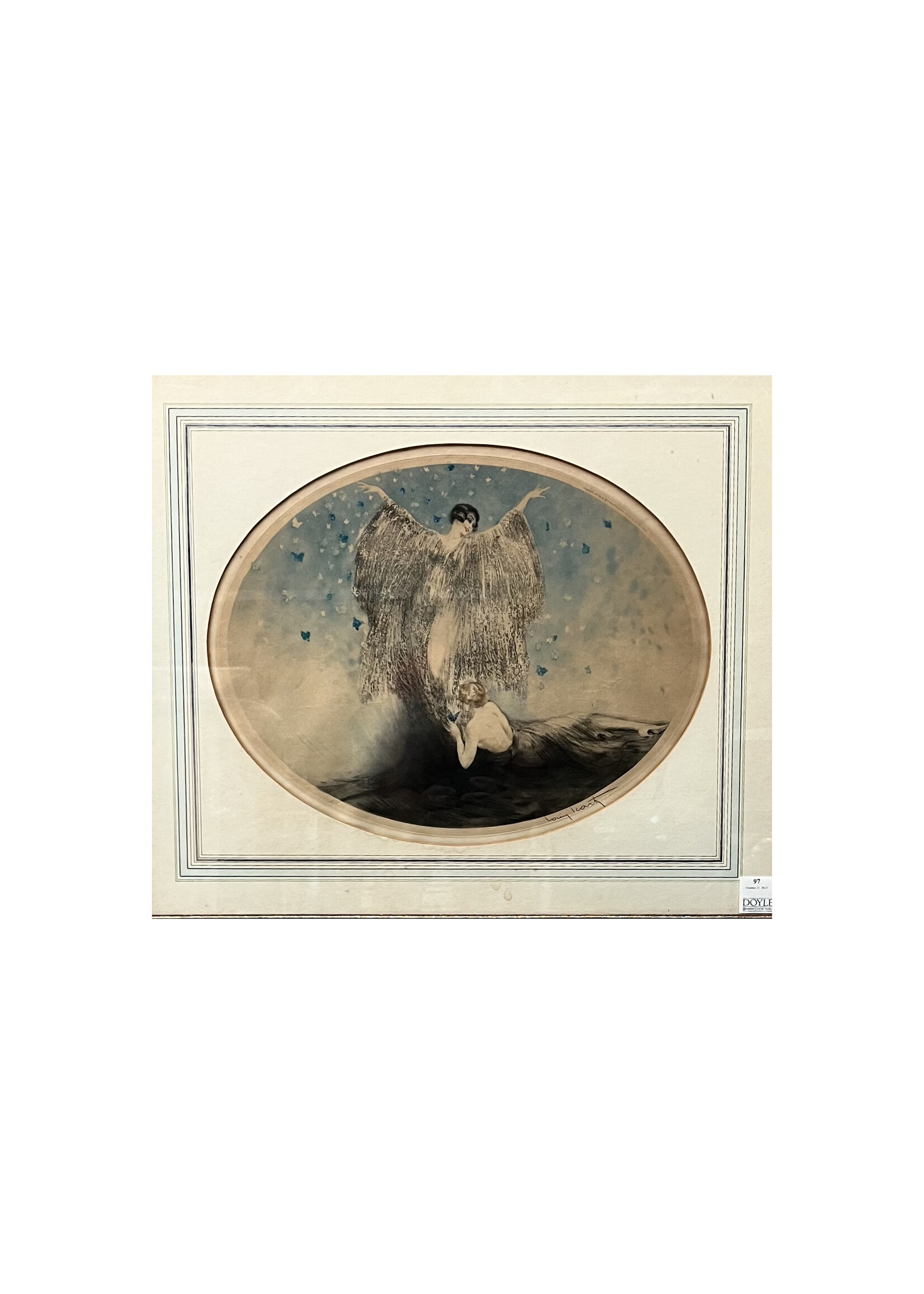 Louis Icart Louis Icart "Little Butterflies"