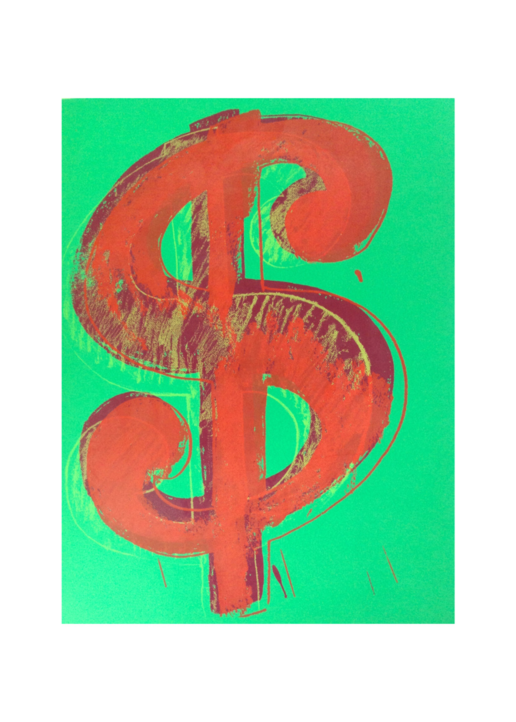 Andy Warhol Andy Warhol "Dollar Green"